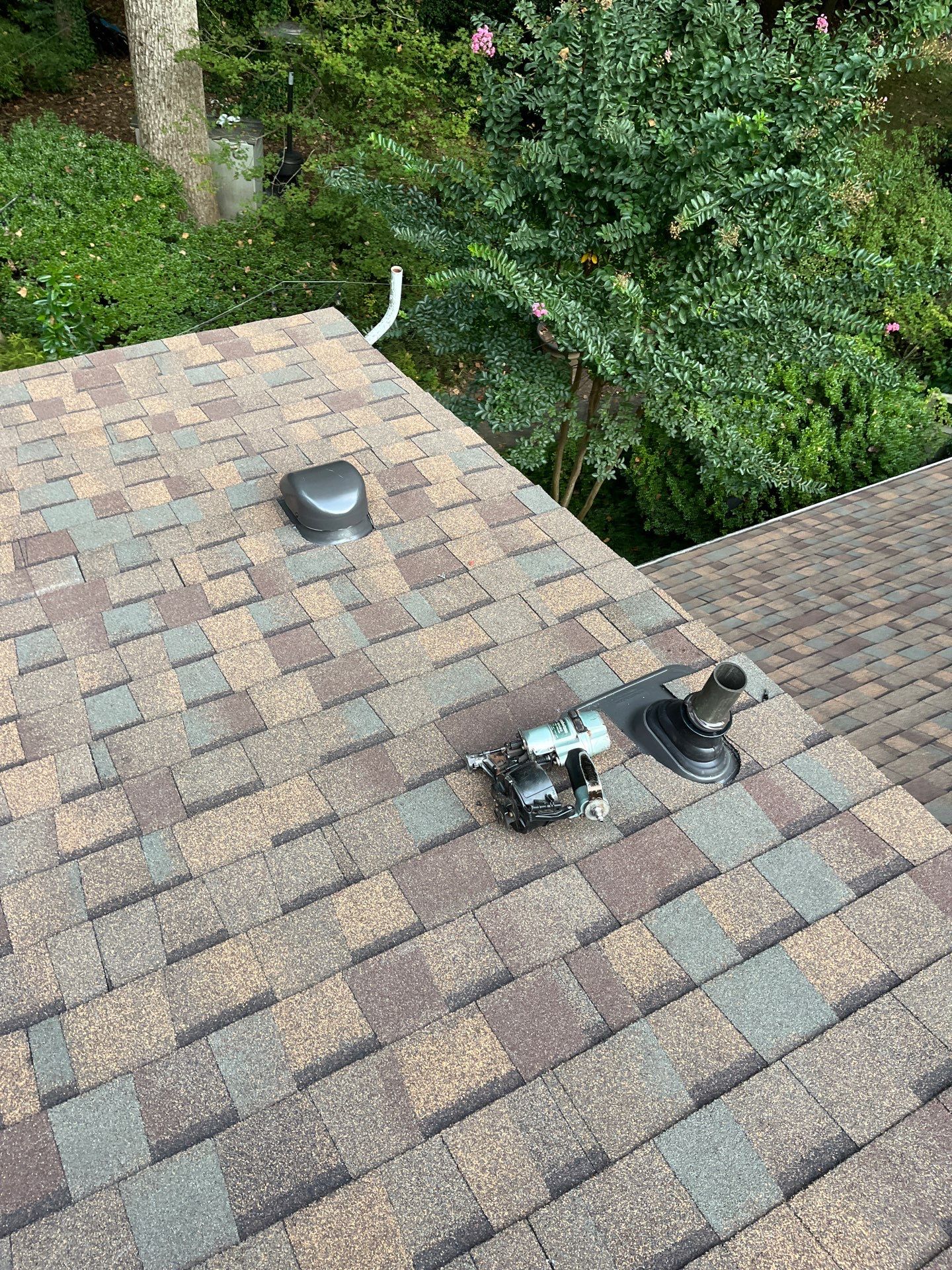 Fairfax Station: Residential Roof Replacement with CertainTeed Landmark Pro Designer Shingles in Max Def Heather Blend by RM Banning, Inc.