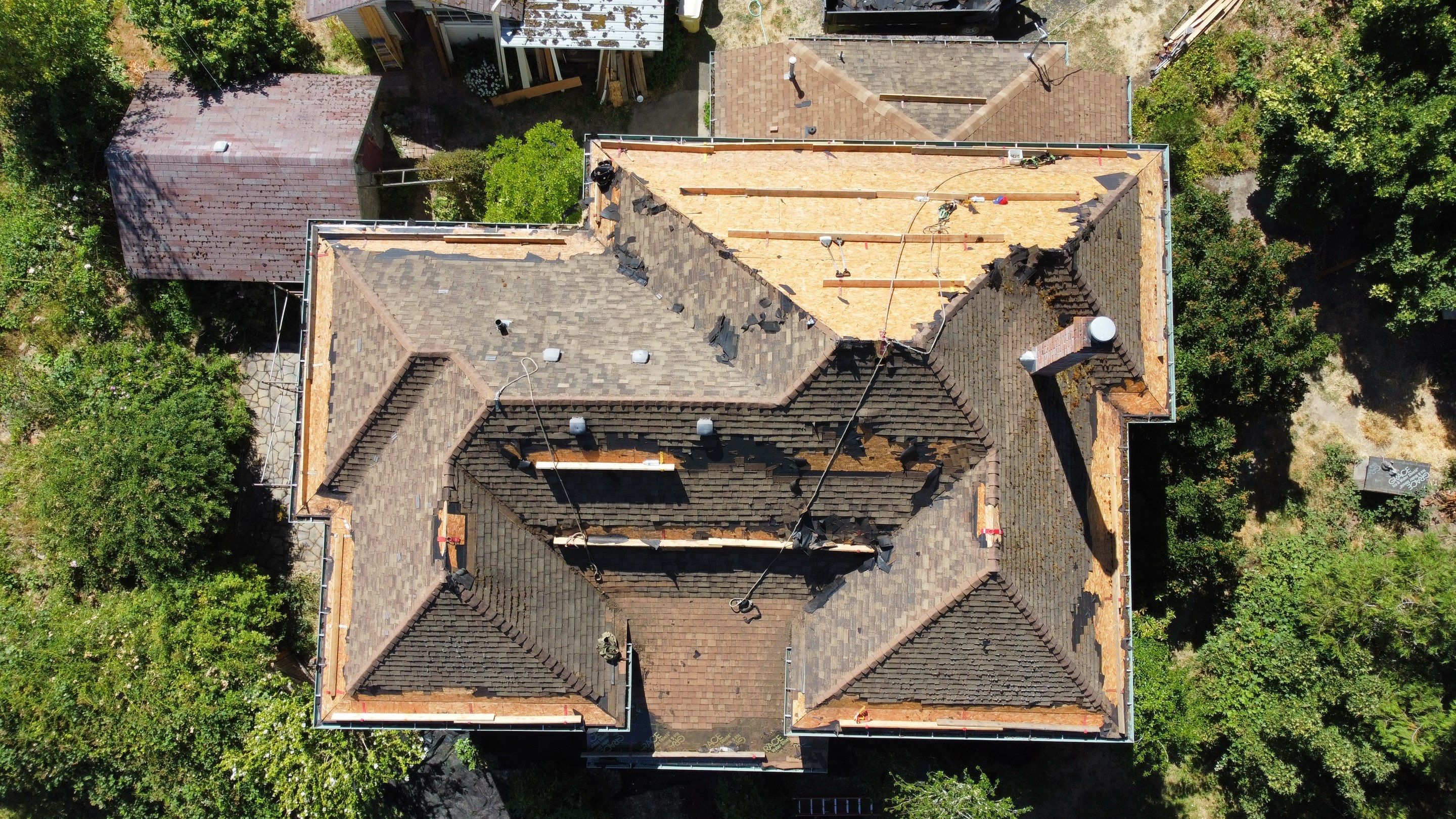 Residential Roofing Installation using Malarkey Vista AR Shingles by Orezona Building & Roofing Company, Inc.