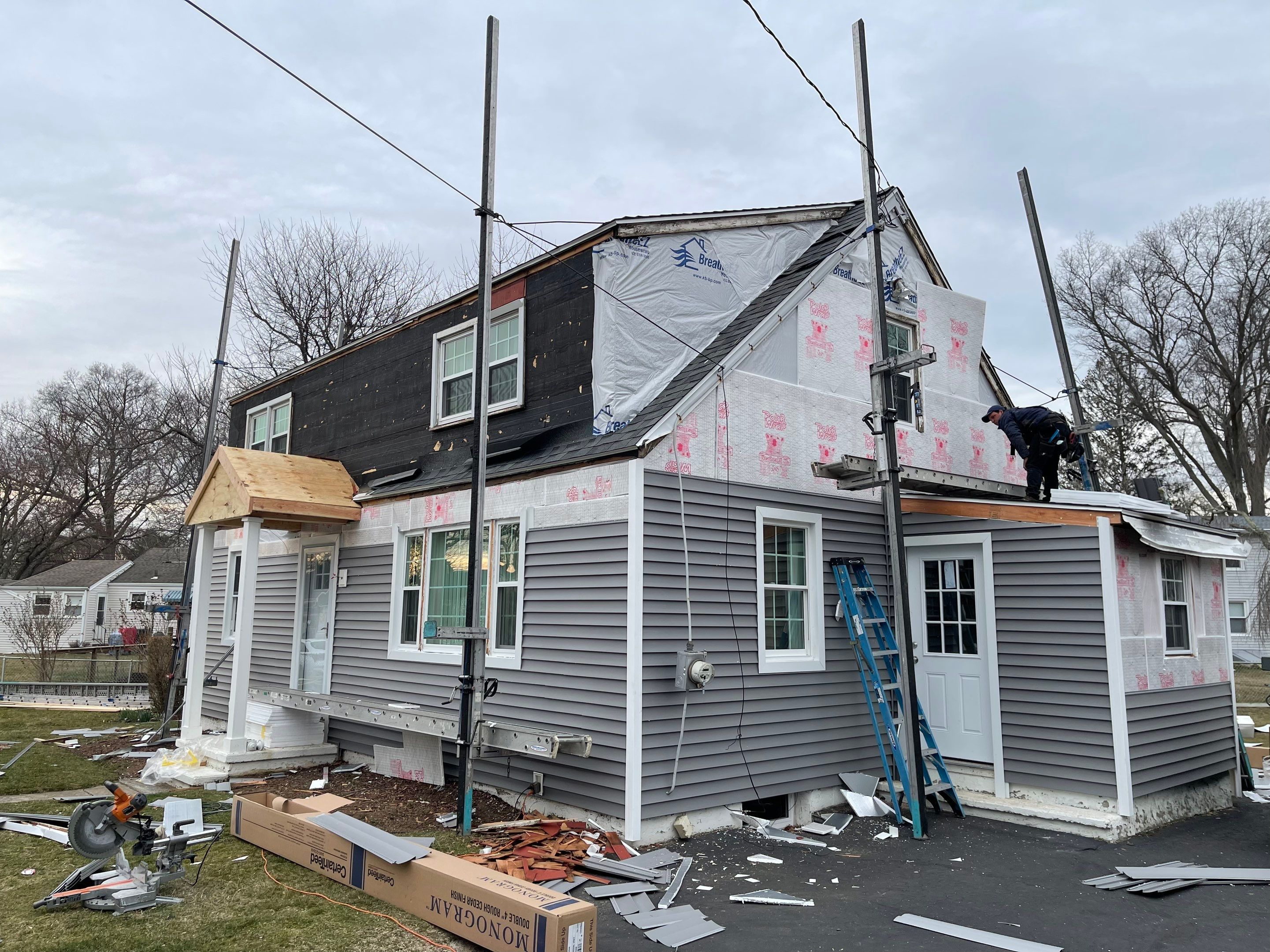 Transform your Home's Exterior with Our Roofing, Siding, Windows, and Carpentry services by A Plus Exterior