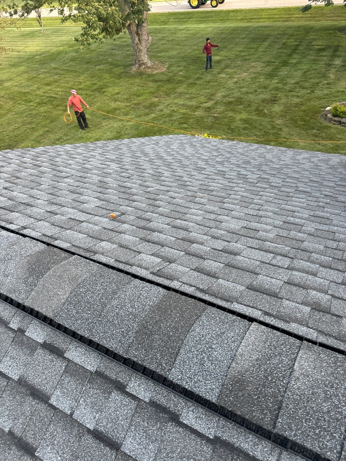 Residential Roofing Installation using Timberline UHDZ Shingles - Pewter Gray by RoofX 