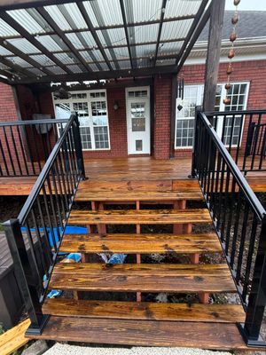 Deck using Wood Sealant