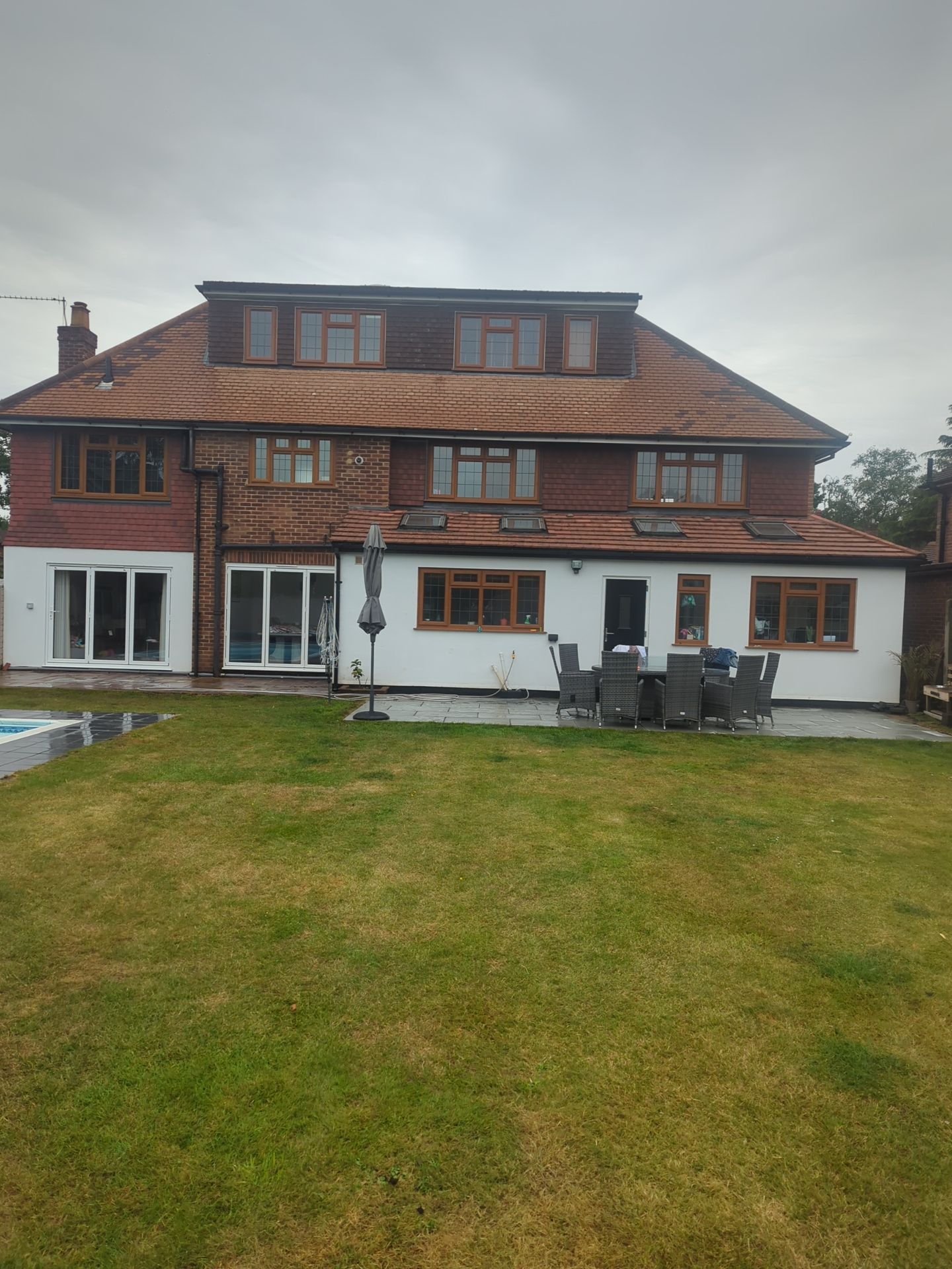 Roof - Driveway - Patio Clean using Mosmatic FSC and Biocide by Ges Exterior Cleaning ltd