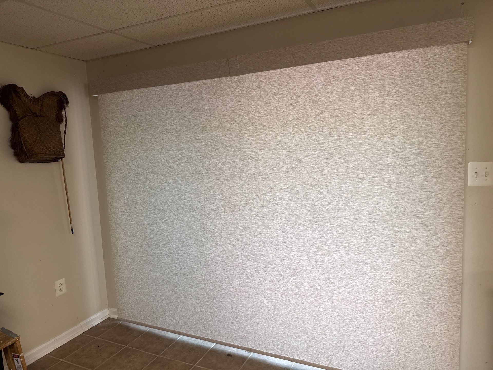 Roller Shade Project in Sunderland, MD by Southern Maryland Custom Blinds