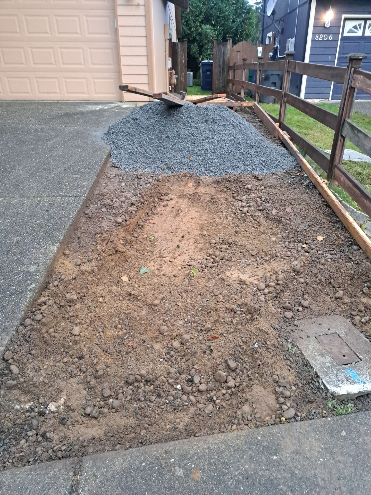 Custom Aggregate Walkway | Marysville  by Jireh Asphalt & Concrete Inc 