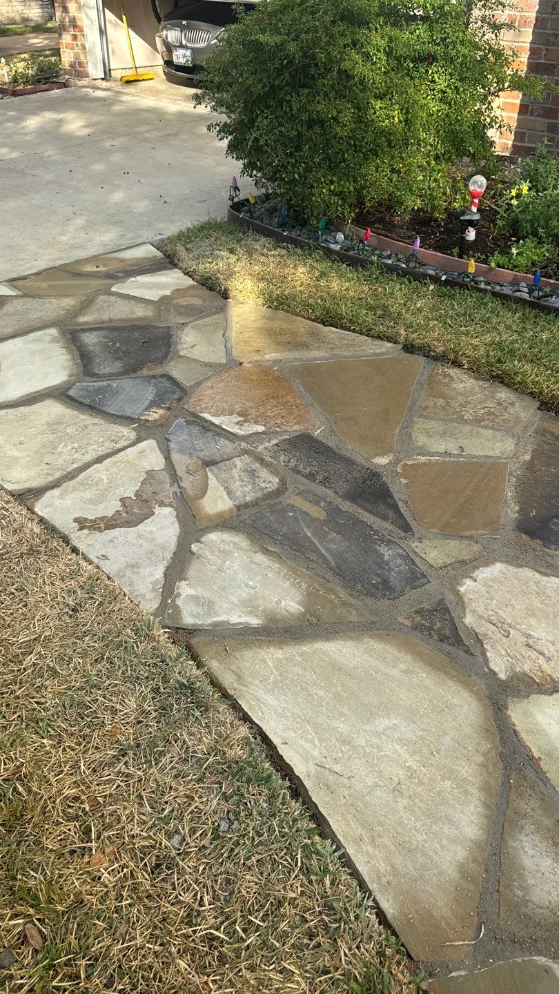 Project Case Review: Flagstone Walkway & Property Access Restoration by Texas Urban Elements