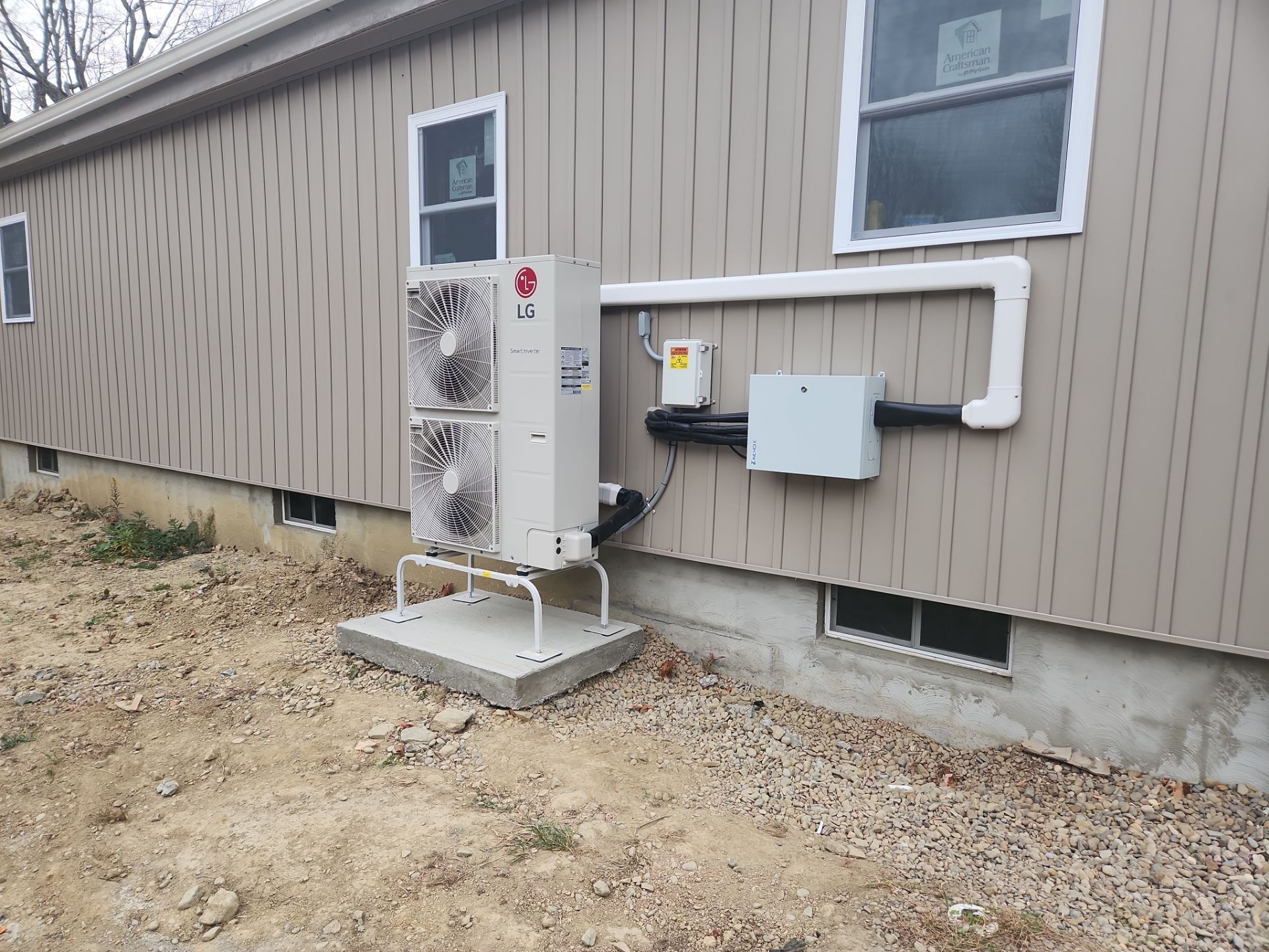 All new equipment for whole home remodel  by Fisher Plumbing