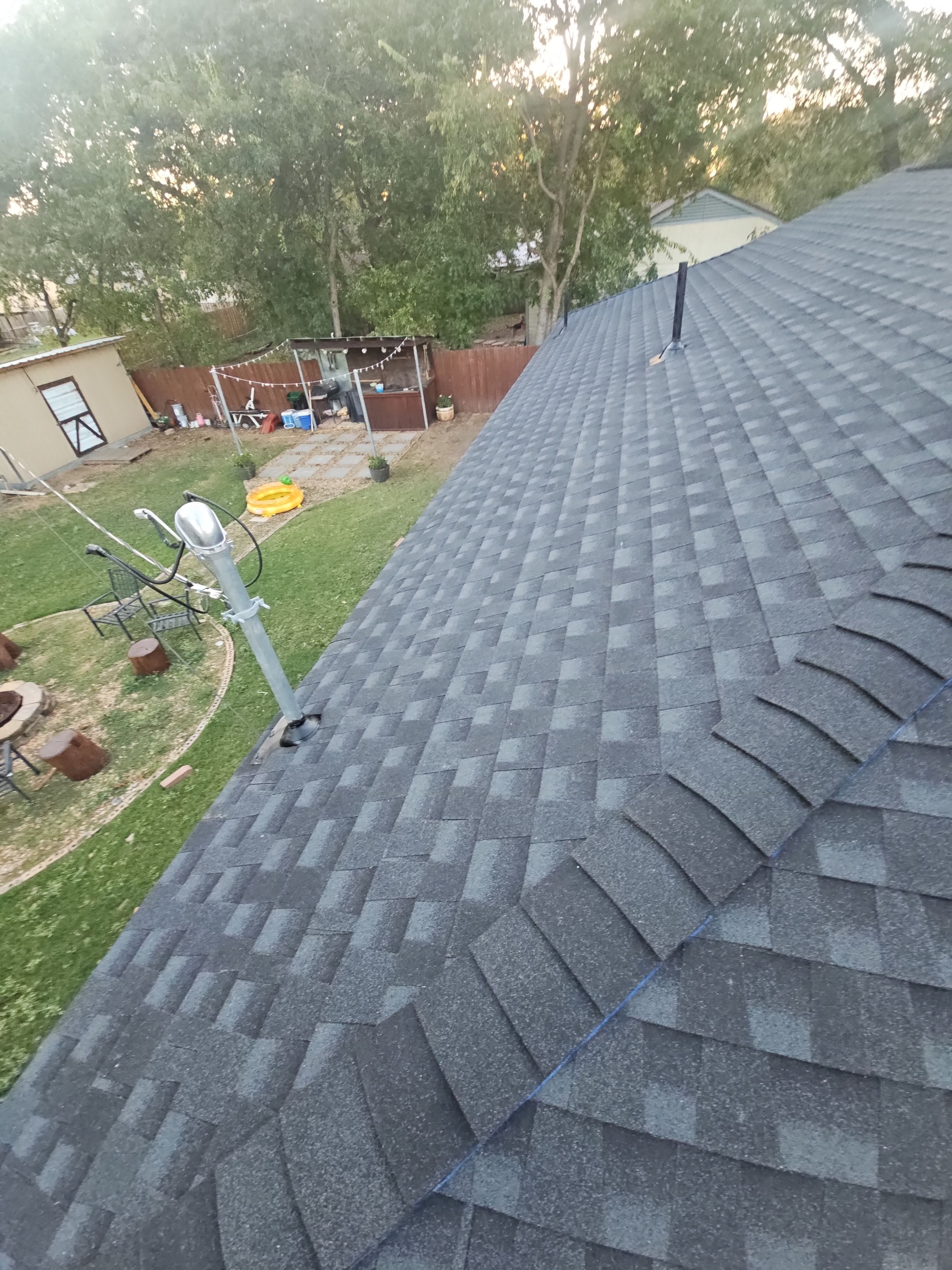 Class 3 GAF Roof Replacement & Ventilation Upgrade in Garland, TX by road roofing llc