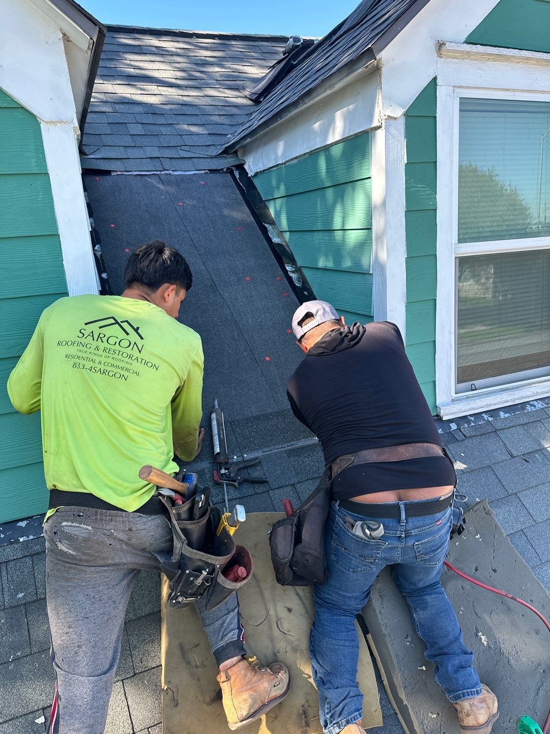 Residential Roofing Repair using Owen's Corning Duration (Lifetime) Shingles by Roof Repair Company