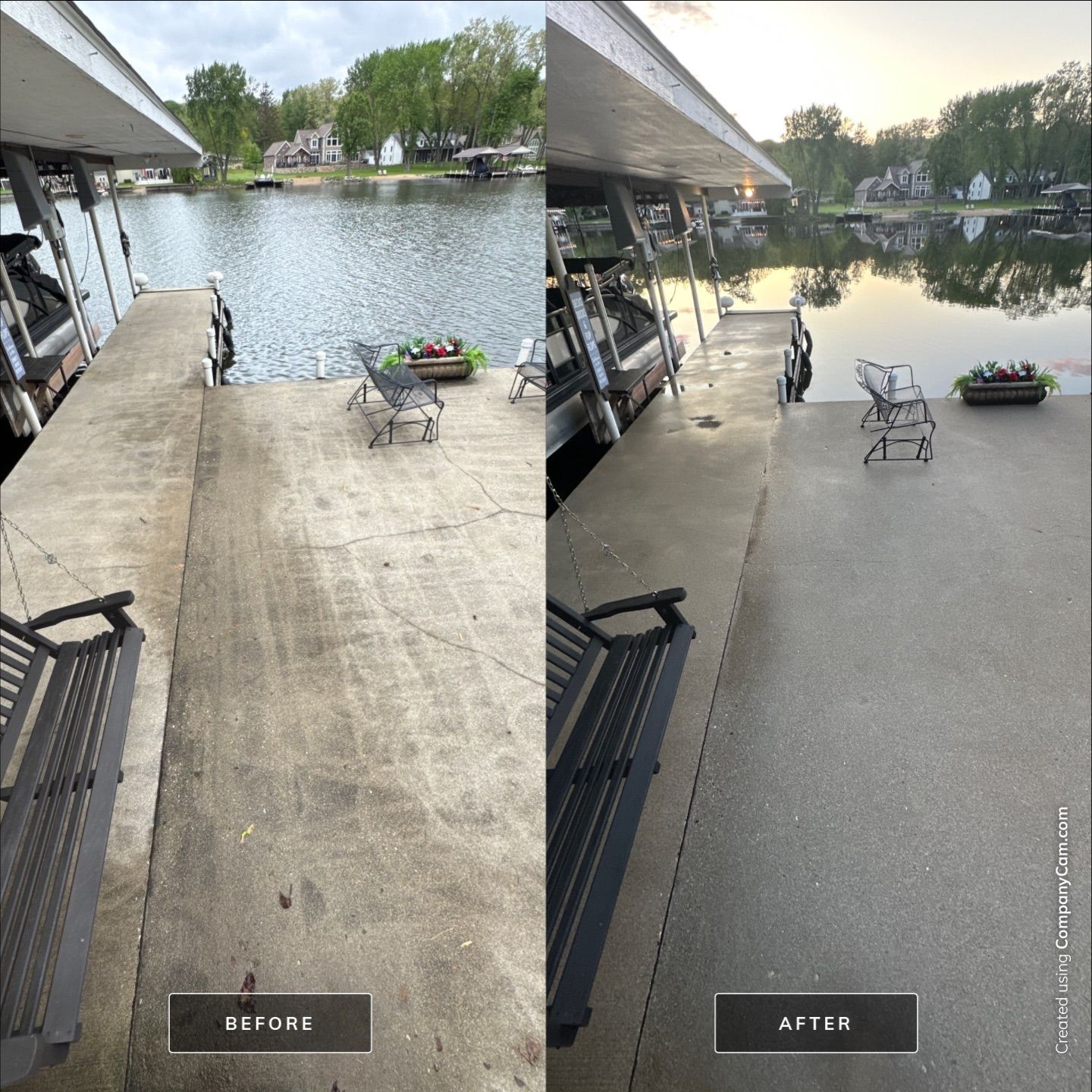 Project in Algonquin by Simmons Power & Soft Washing