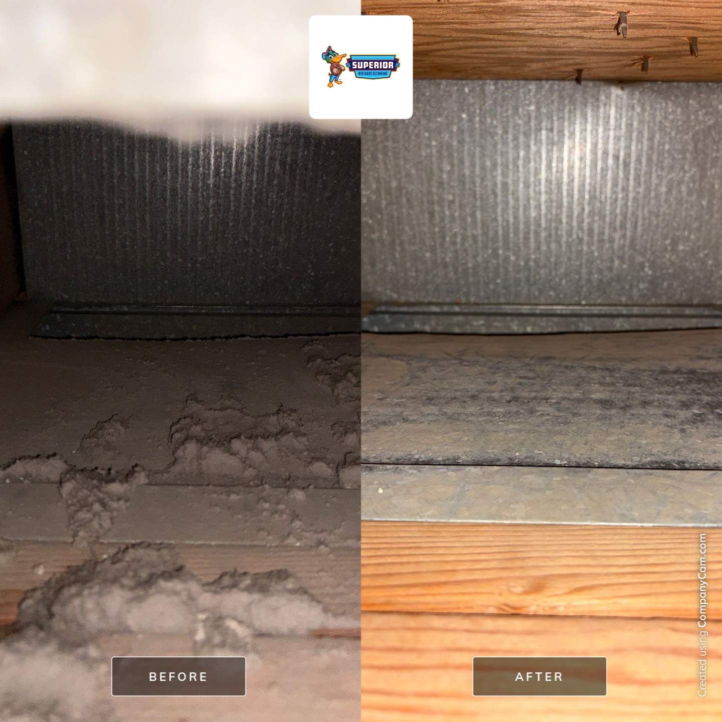 Air Duct Cleaning With a Vacuum Truck in Salem, OH by Superior Air Duct Cleaning