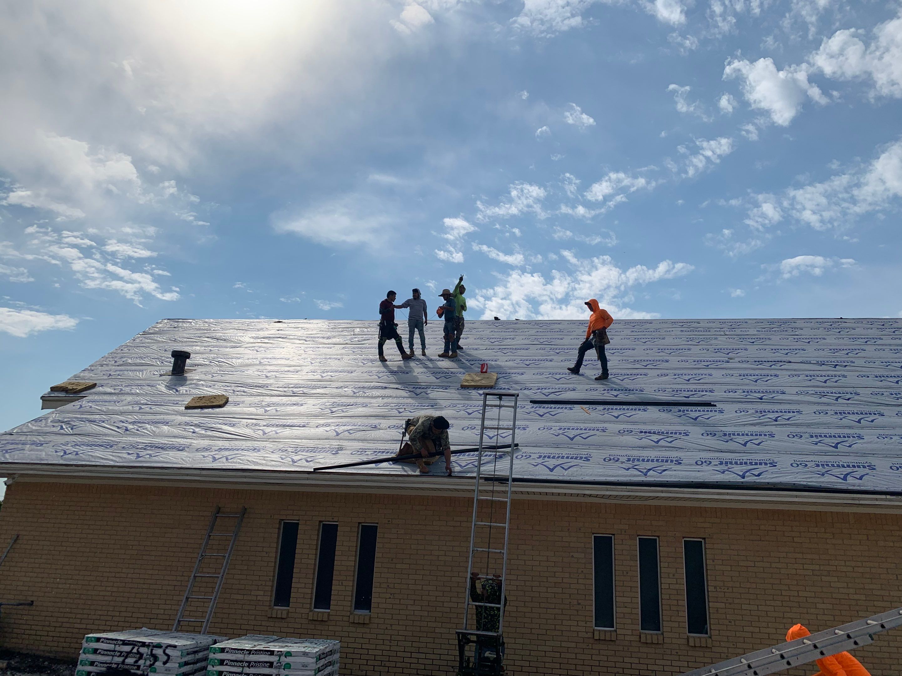 Residential Roofing Installation using Atlas Pinnacle by Lighthouse Contractors