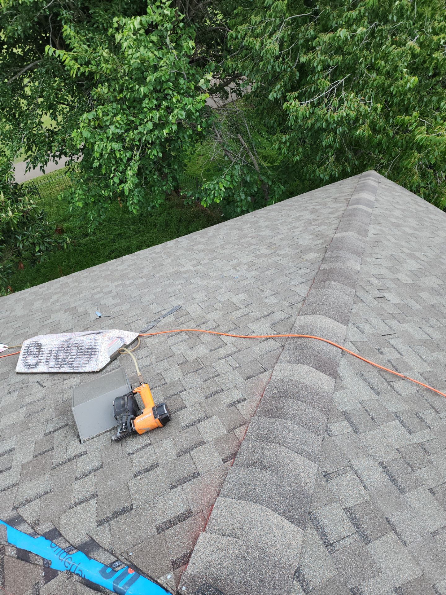 Residential Roofing Installation using Owen's Corning Duration (Lifetime) Shingles by Roof Repair Company