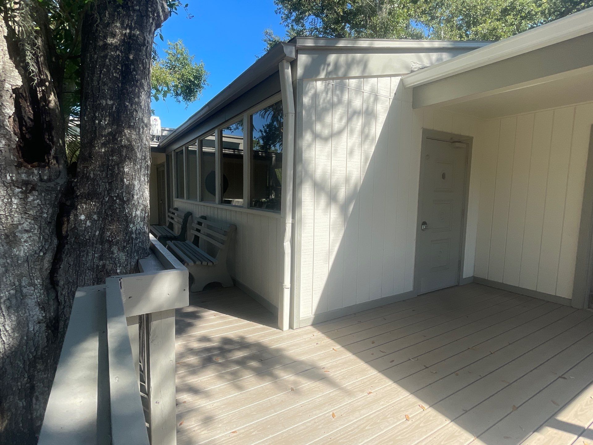 White Gutters Repair and Installation in Sarasota FL by Gutter Professors
