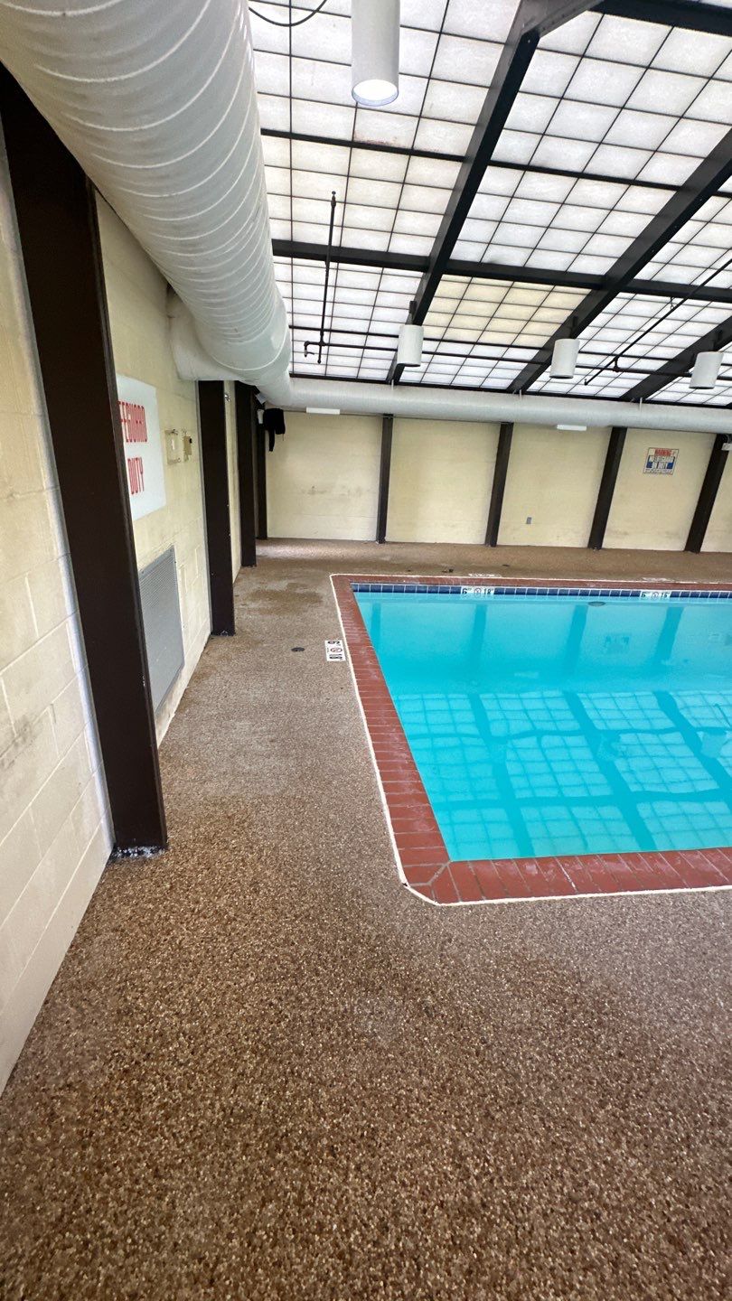 Hotel Pool Deck Project in Independence by Floors in a Day, Inc