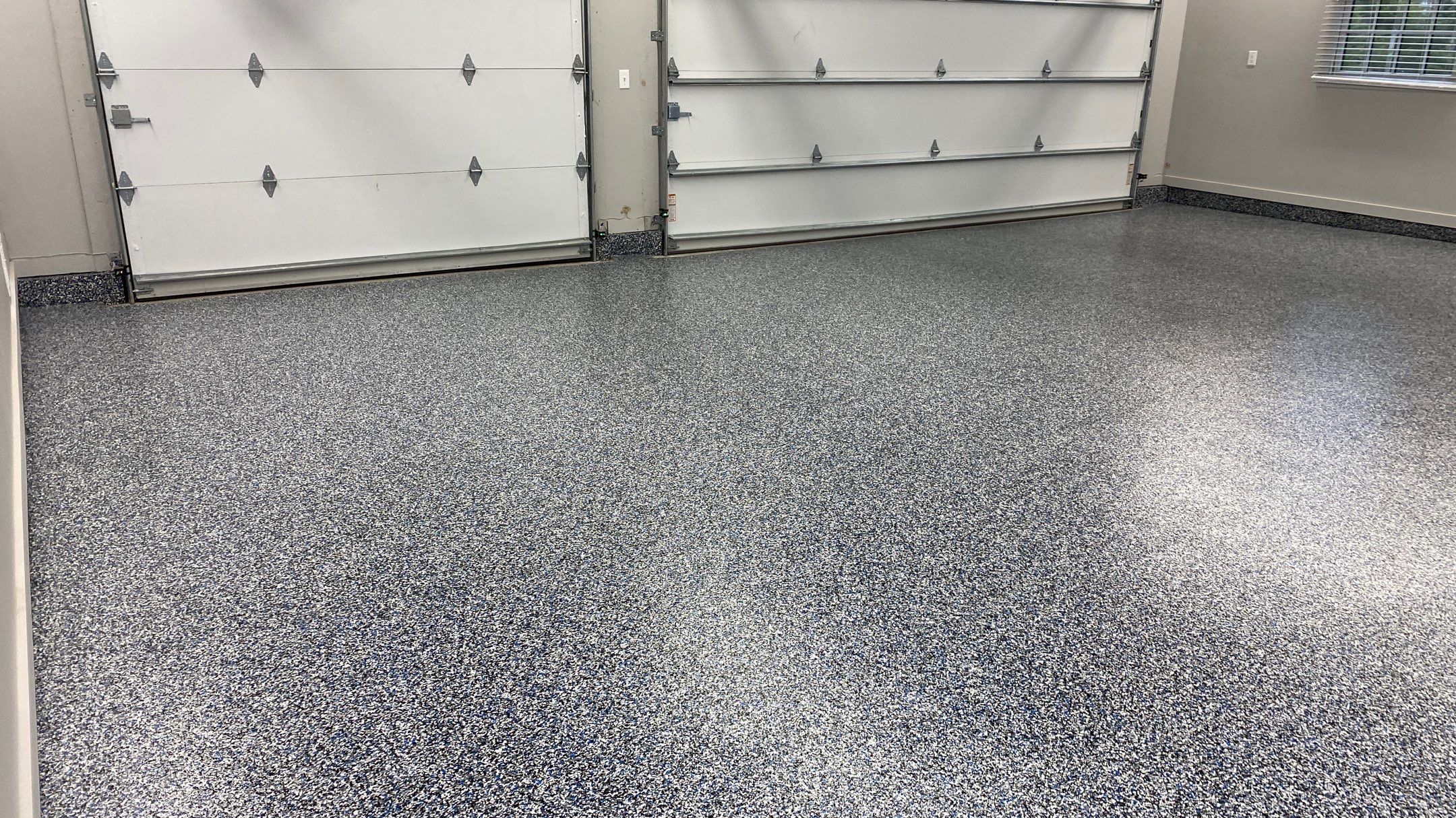 Francine B. gets a new garage floor!  by Banner Garage