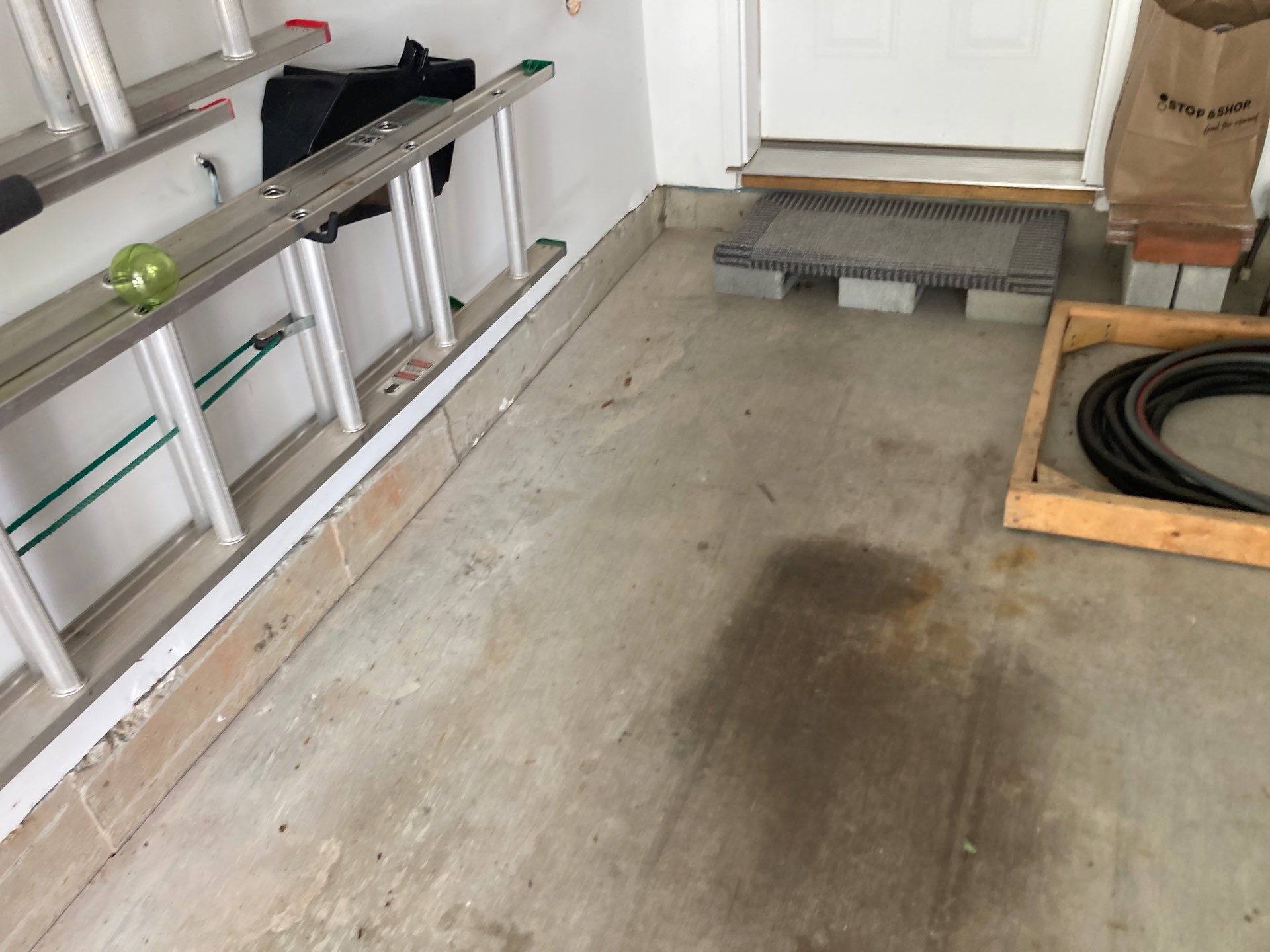 Concrete Floor Coating Using Tidal Wave Color by DiGiorgi Roofing and Siding Inc