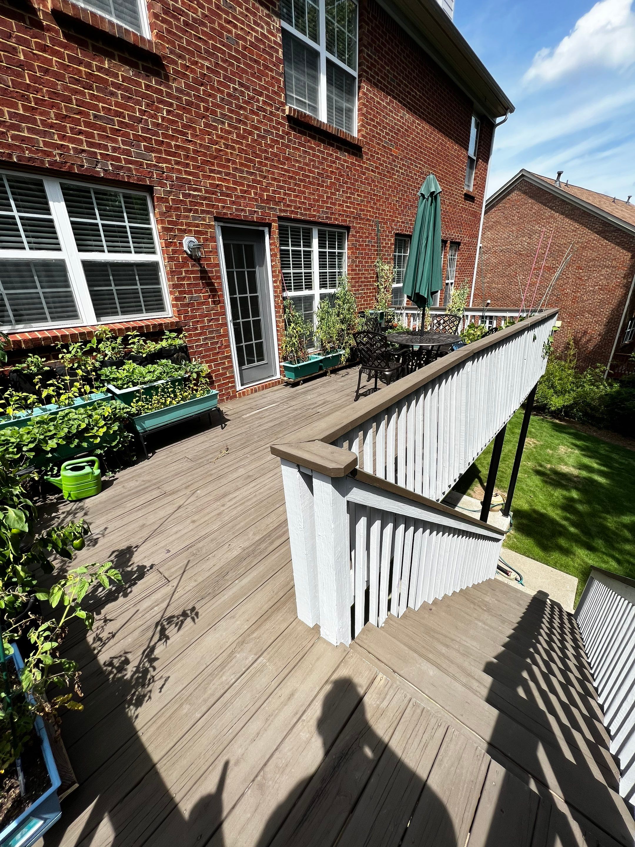 Elevated TimberTech Composite Deck Installation in Cumming by Swift Home Renovations
