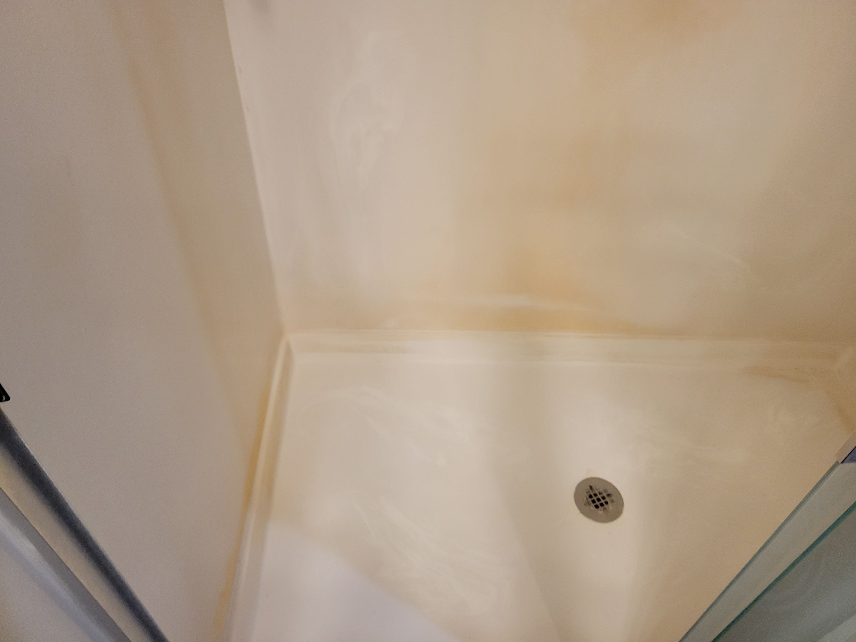 Cleaning Cultured Marble in a Shower by Ardent Carpet Restore LLC
