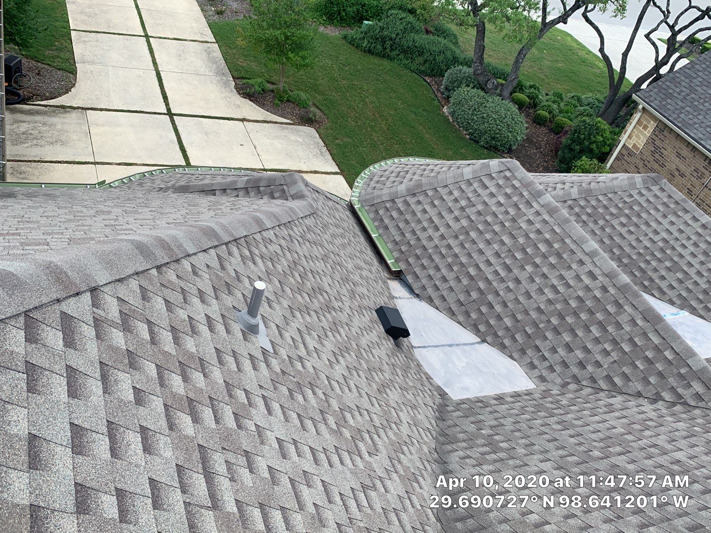 Residential Roof Replacement using GAF Timberline HDZ Architectual Shingles by Premier Roofing and Contracting
