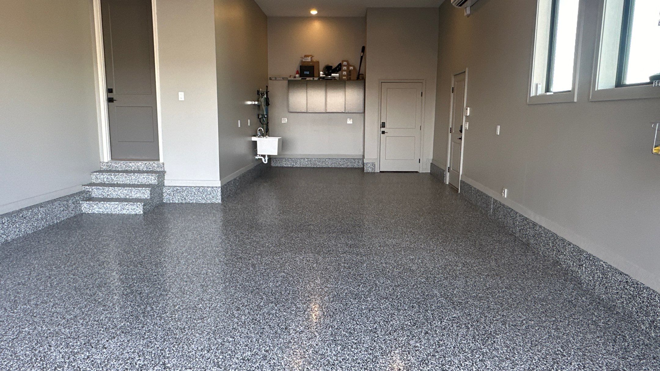 Mark L. transformed his garage with a new flake floor by Banner Garage
