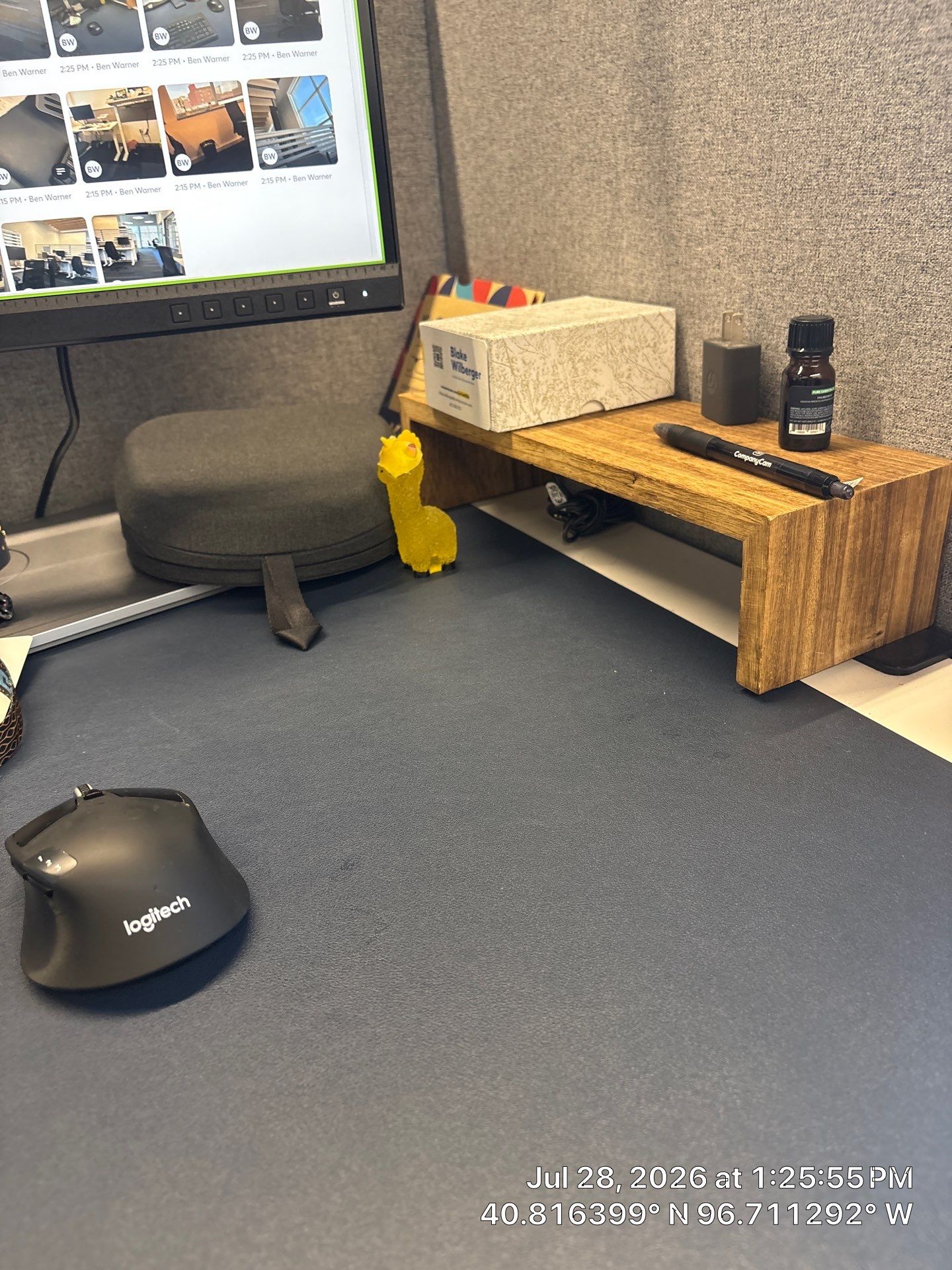 Modern Office Workspace Configuration and Furniture Setup in Lincoln by CompanyCam Sales Demo