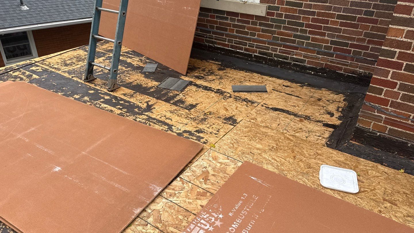 Roof Replacement using Owens Corning Colonial Slate by 180 Contractors