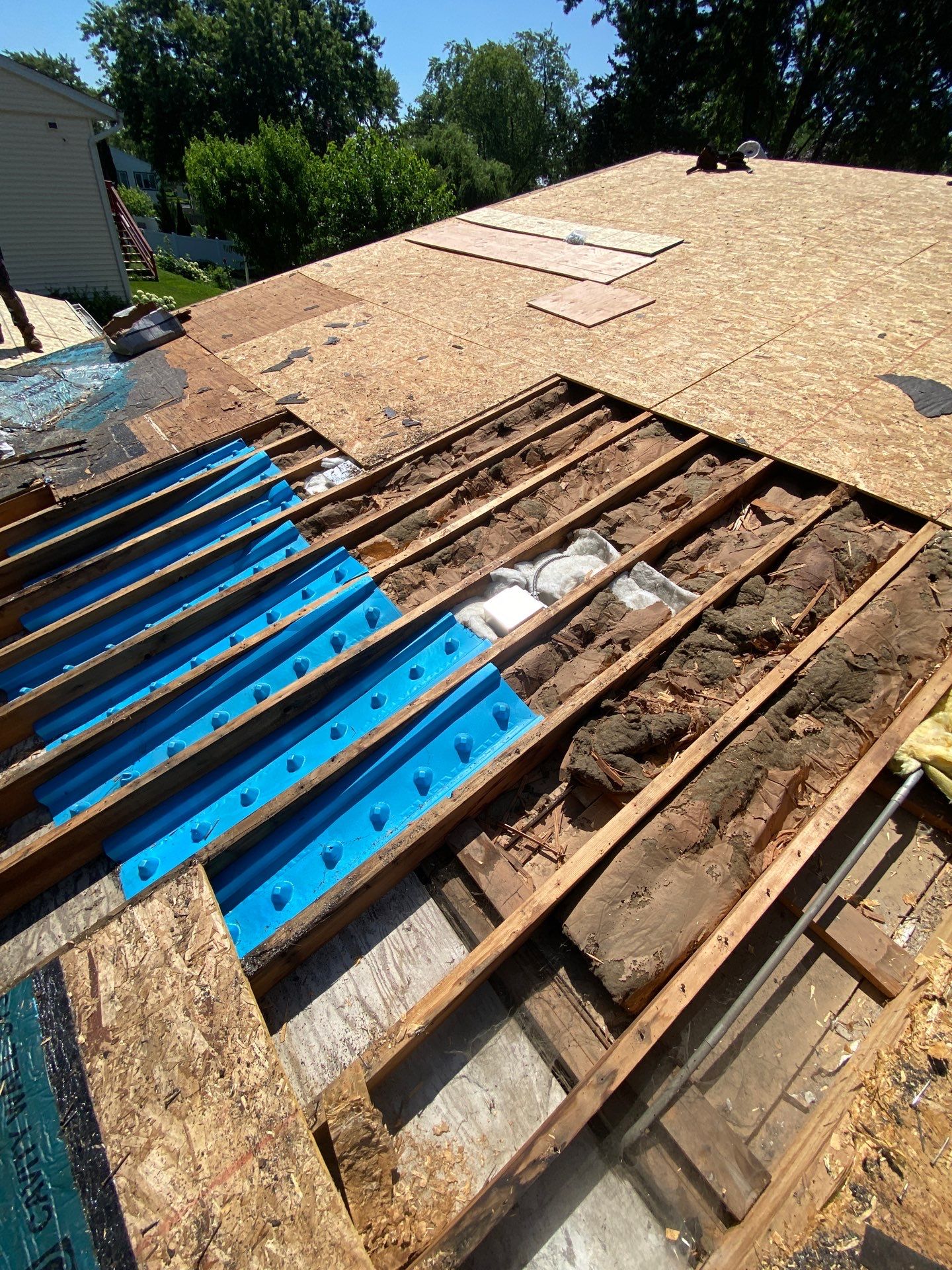Asphalt Roof Replacement by Custom Installations