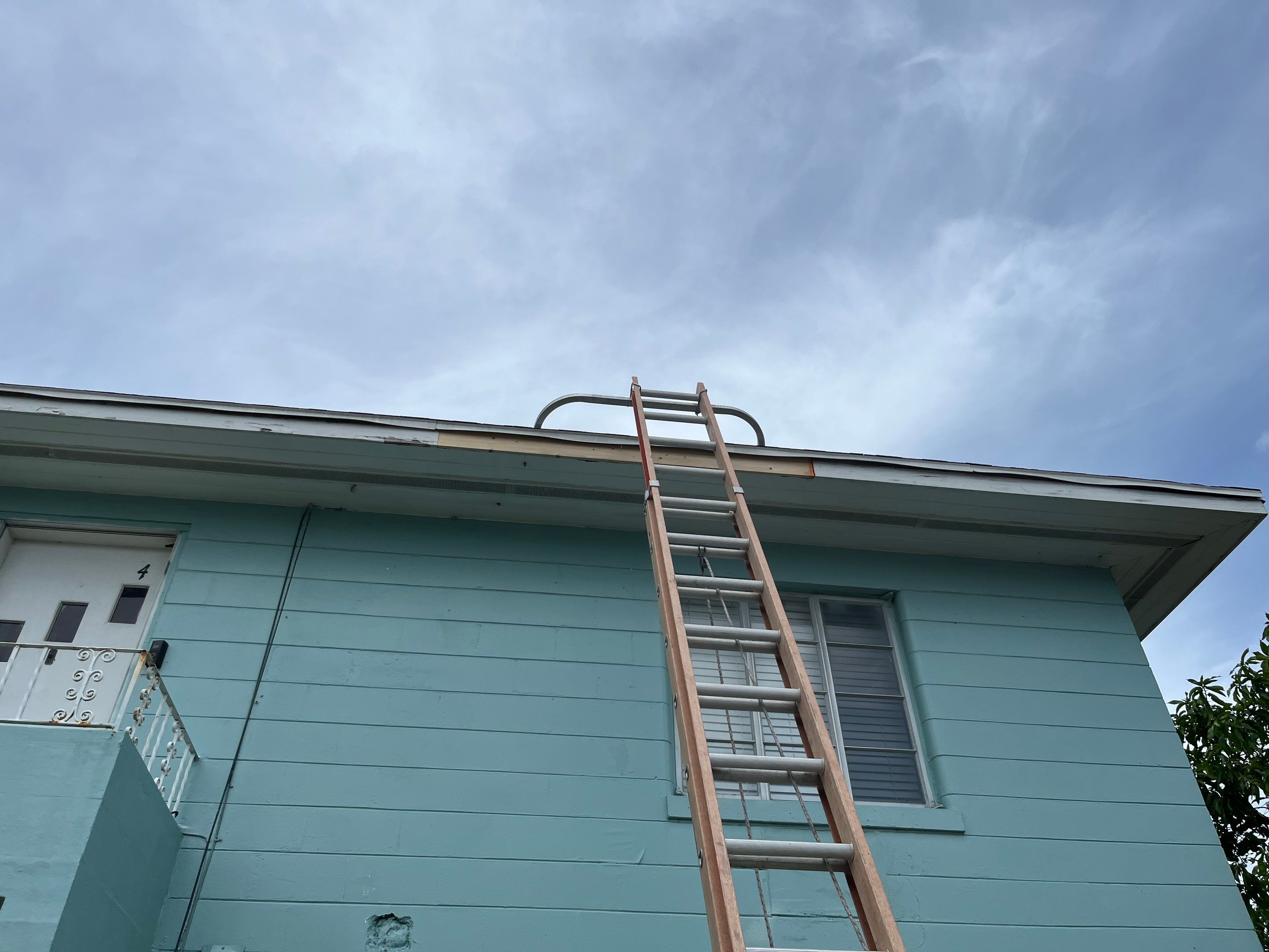 Gutter Replacement Before & After in Sarasota FL by Gutter Professors