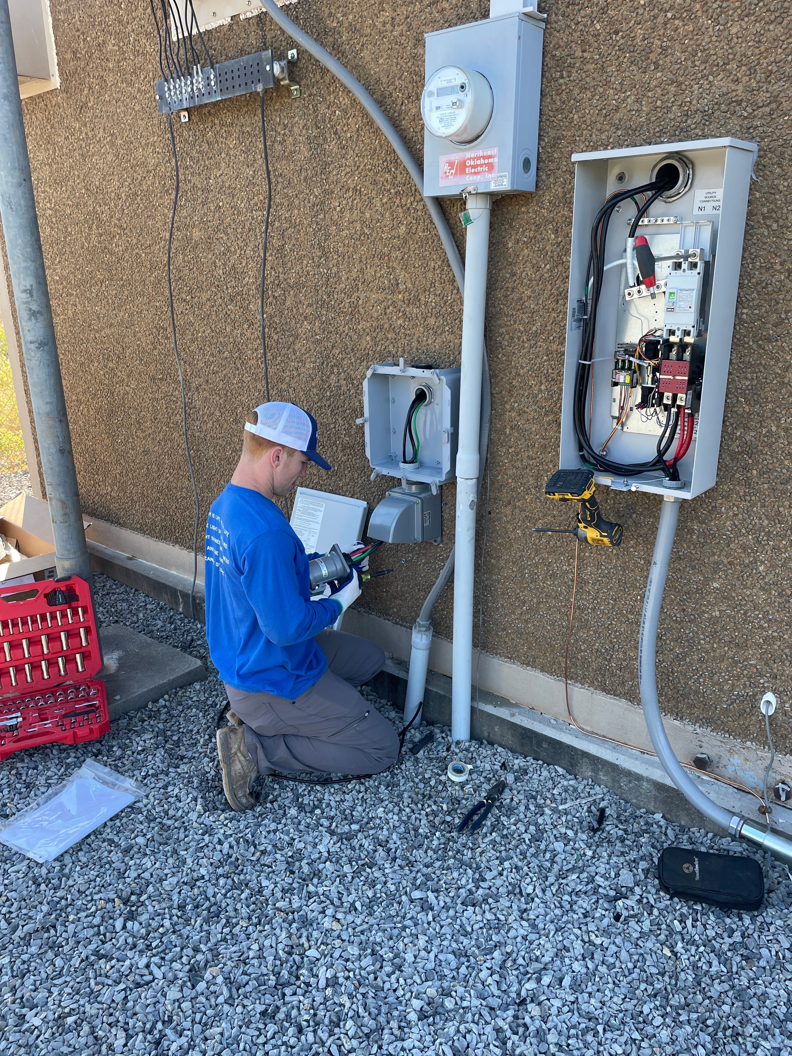 Radio Tower Backup Generator by Argent Electric LLC