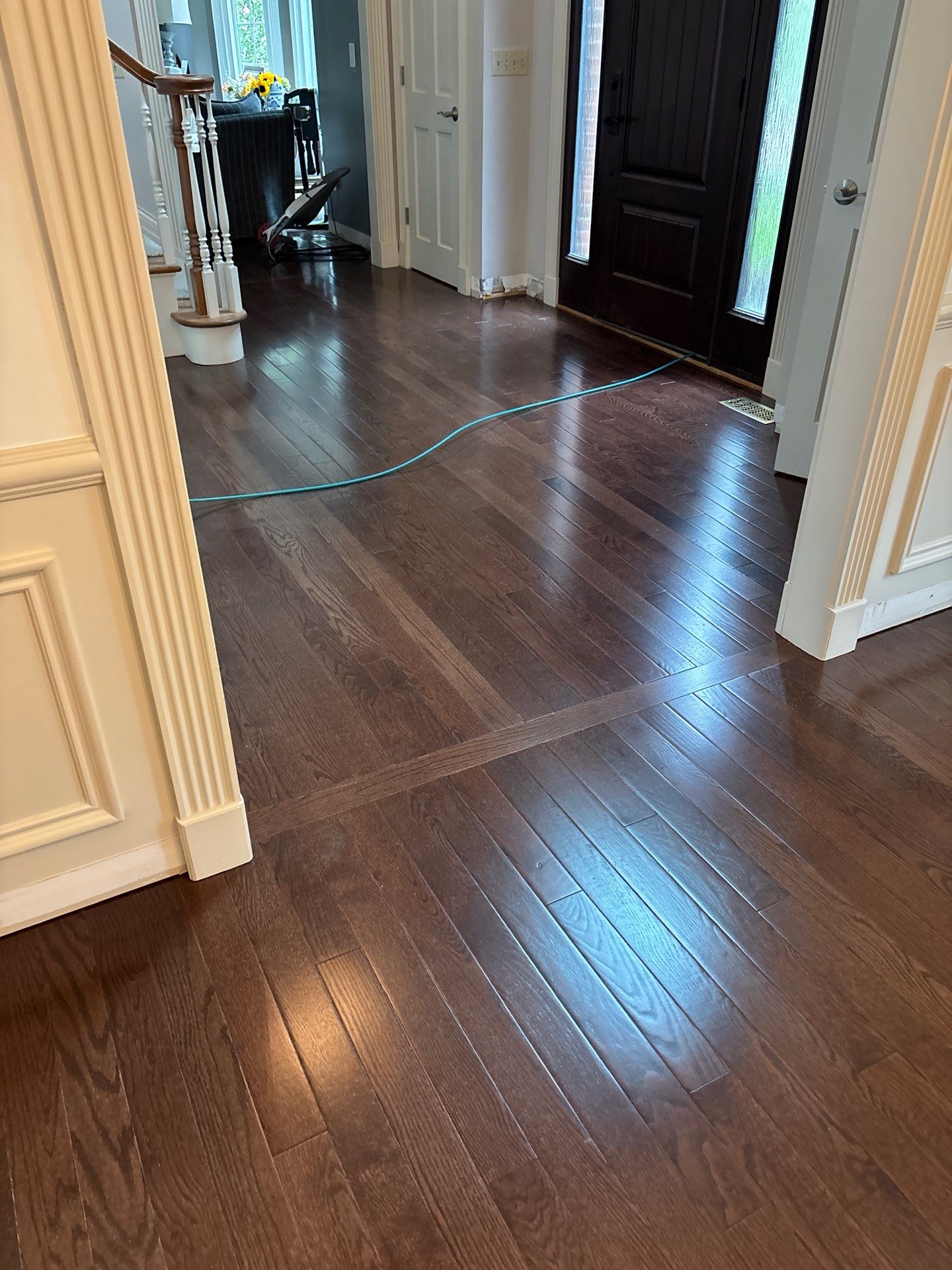 Prefinished Solid Hardwood Flooring Installation in Union, KY by Footprints Floors Kentucky