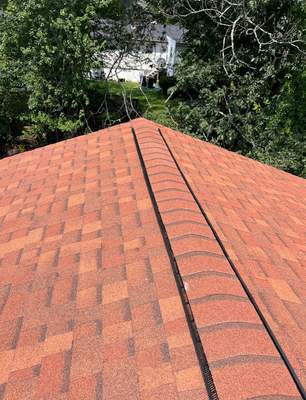 Owens Corning Terra Cotta Roof – Open Ridge Vent System