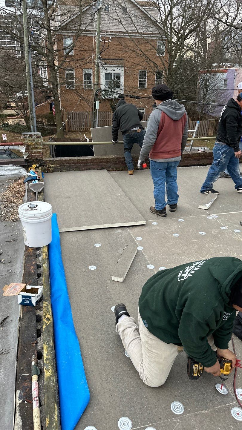 Arlington Flat TPO Roof Installation by RM Banning, Inc.