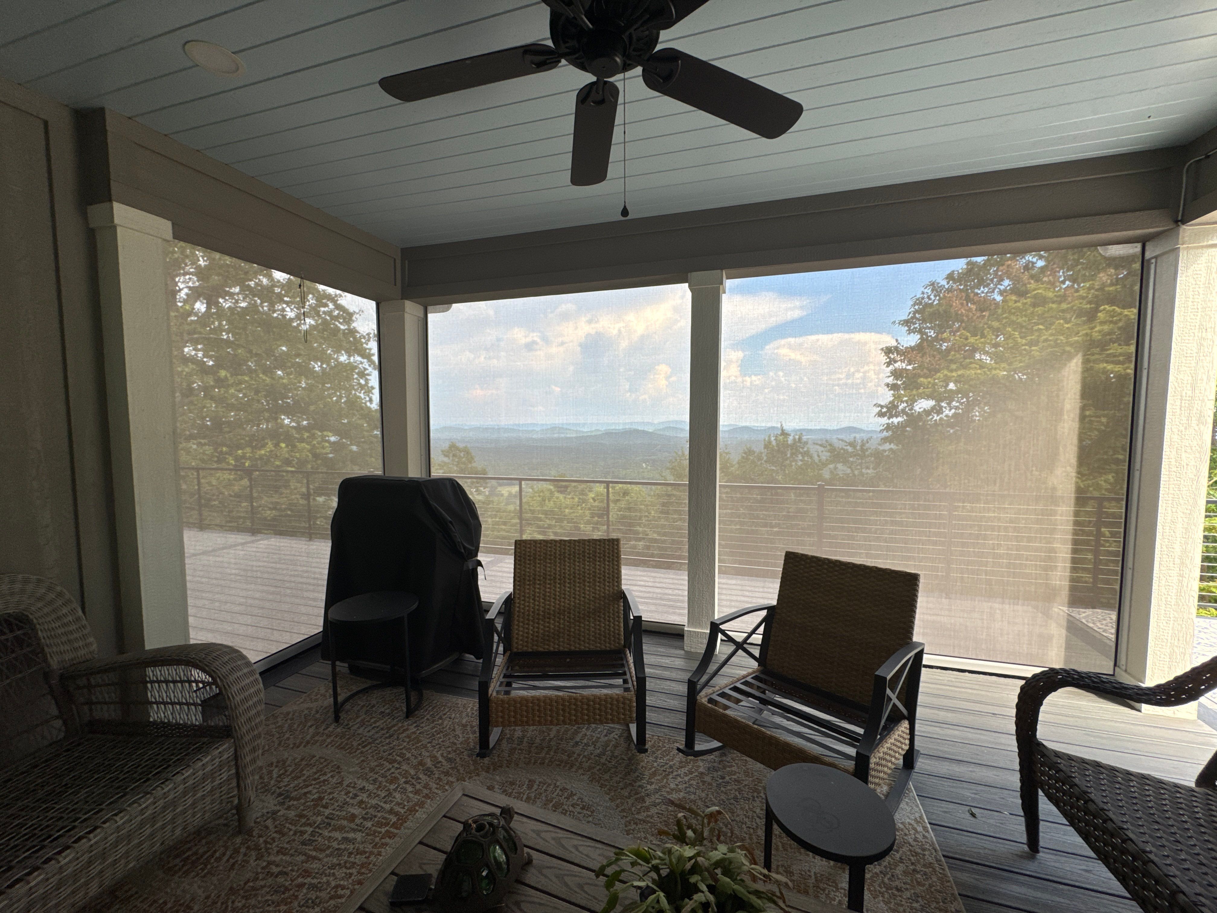 Project in Gaylesville by Grizzly Window Treatments