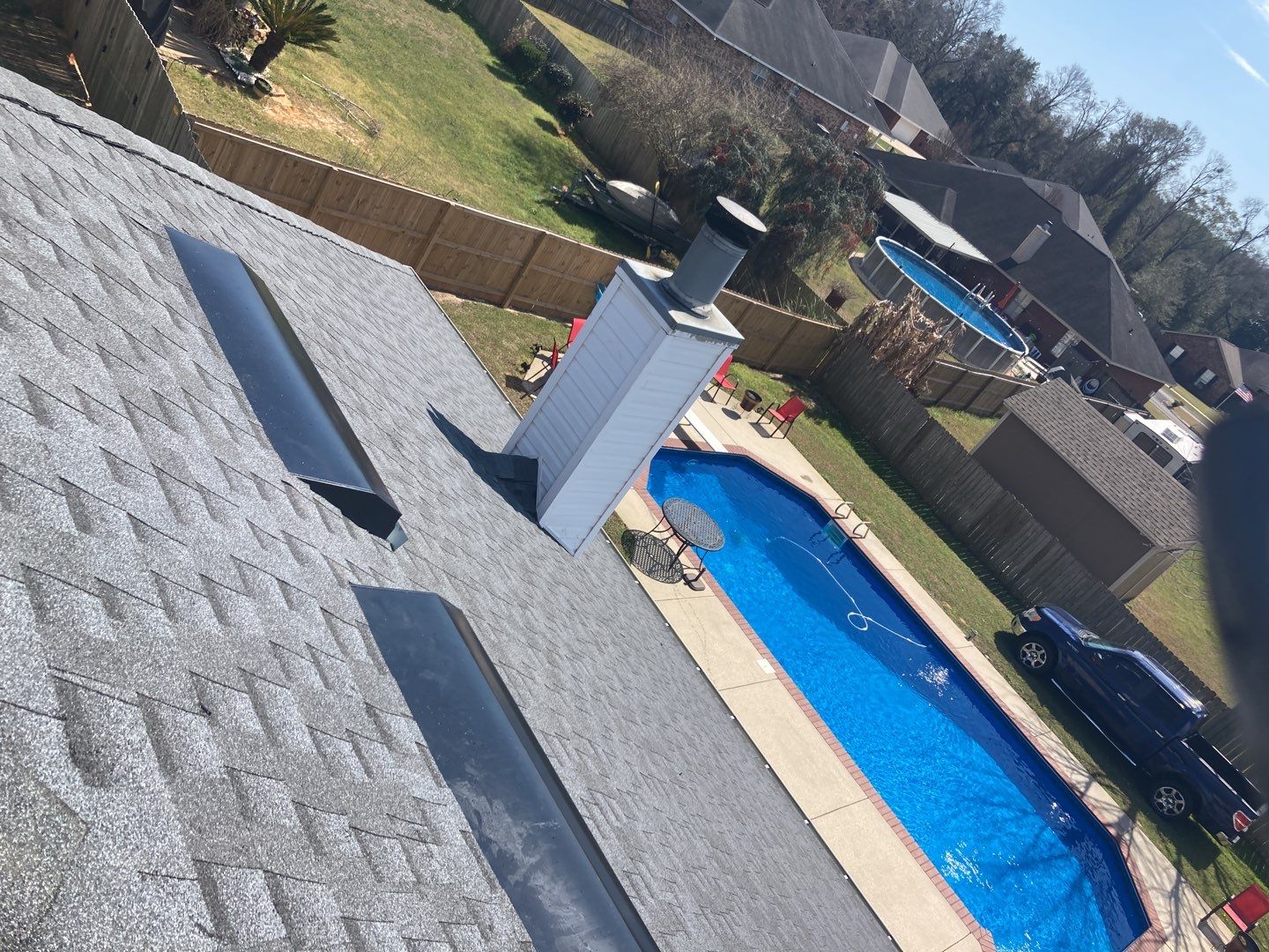 Residential Roofing Installation using Roof Replacement by American Roofing & Construction LLC
