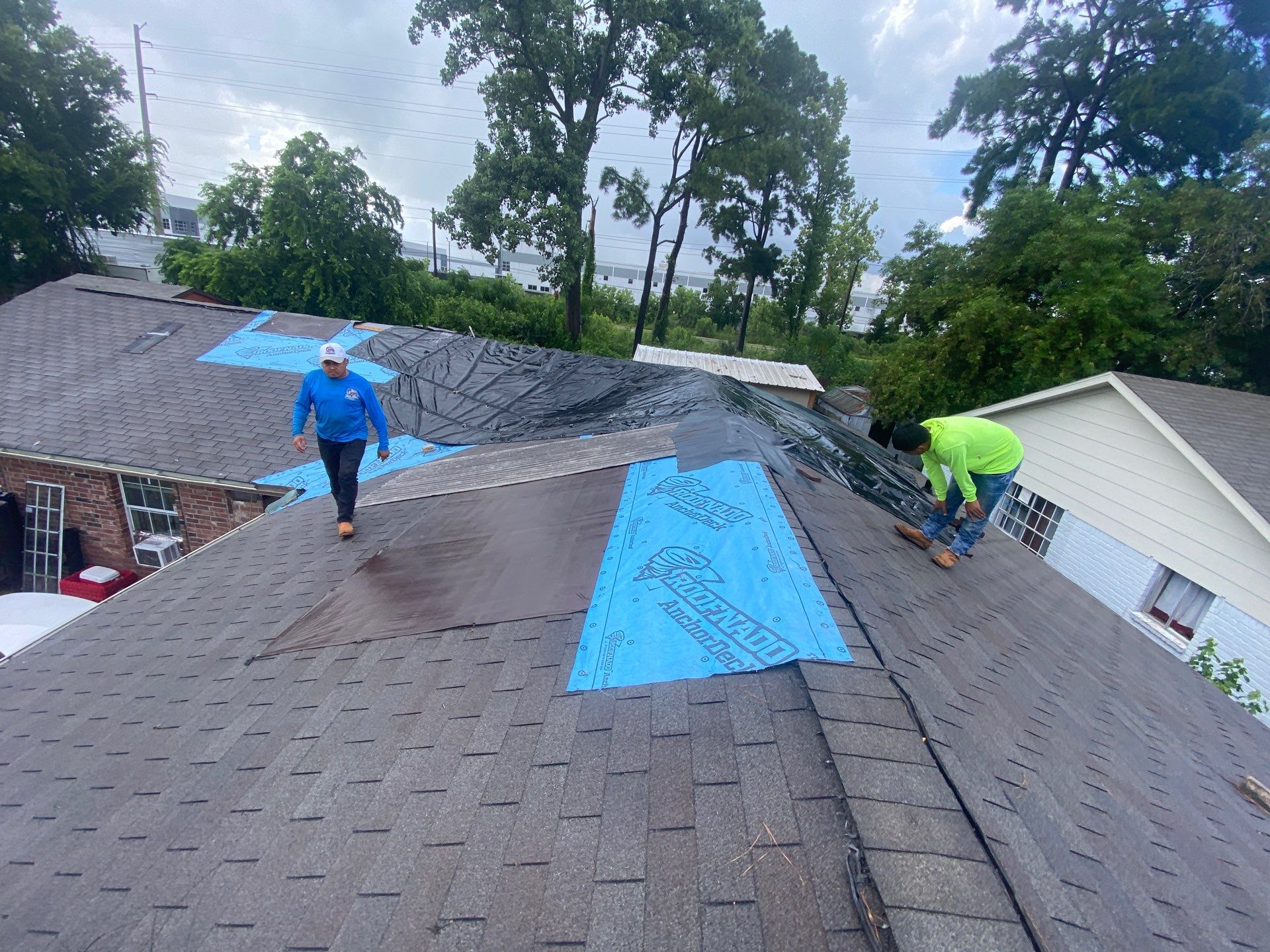 Residential Roofing Repair using Owen's Corning Duration (Lifetime) Shingles by Roof Repair Company