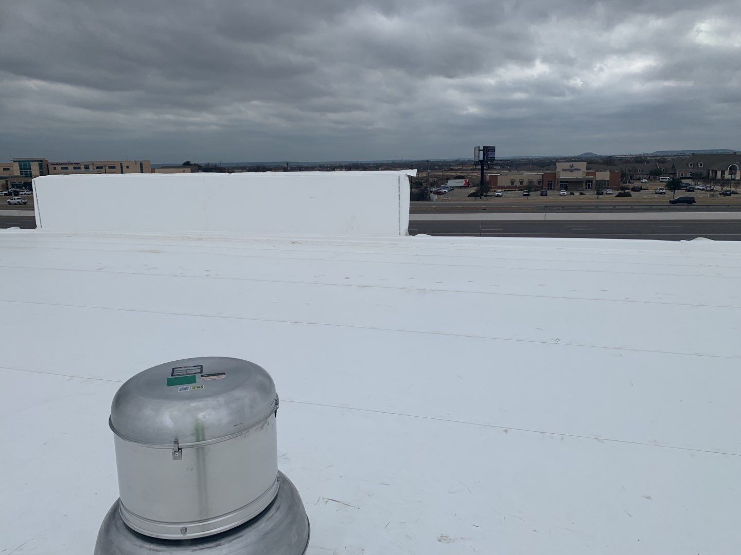 Bio-Life Commercial Roof Replacement using IB Systems PVC by Roof Experts