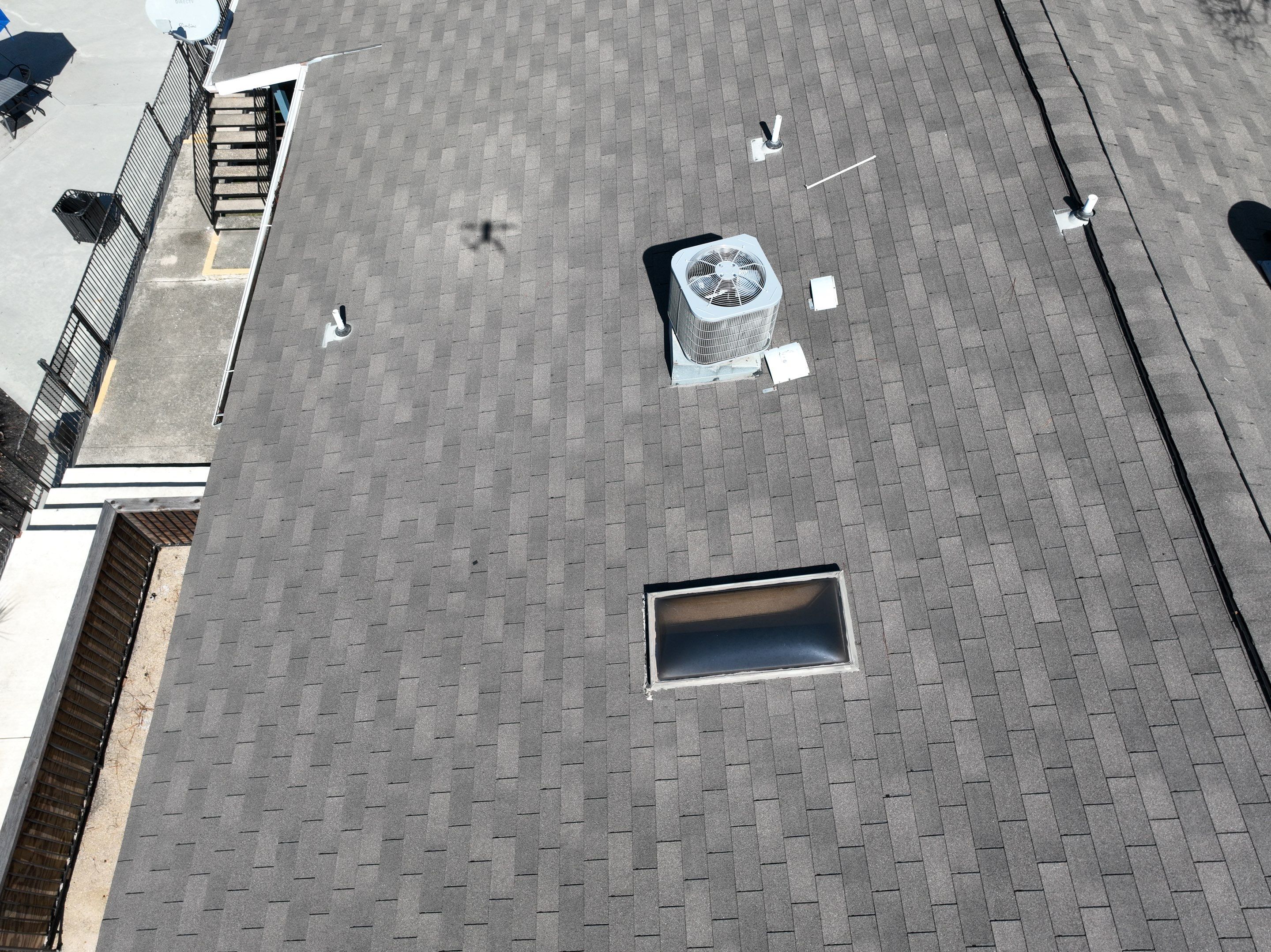 Commercial Roof Inspection using Drone Inspection by Premier Roofing and Contracting
