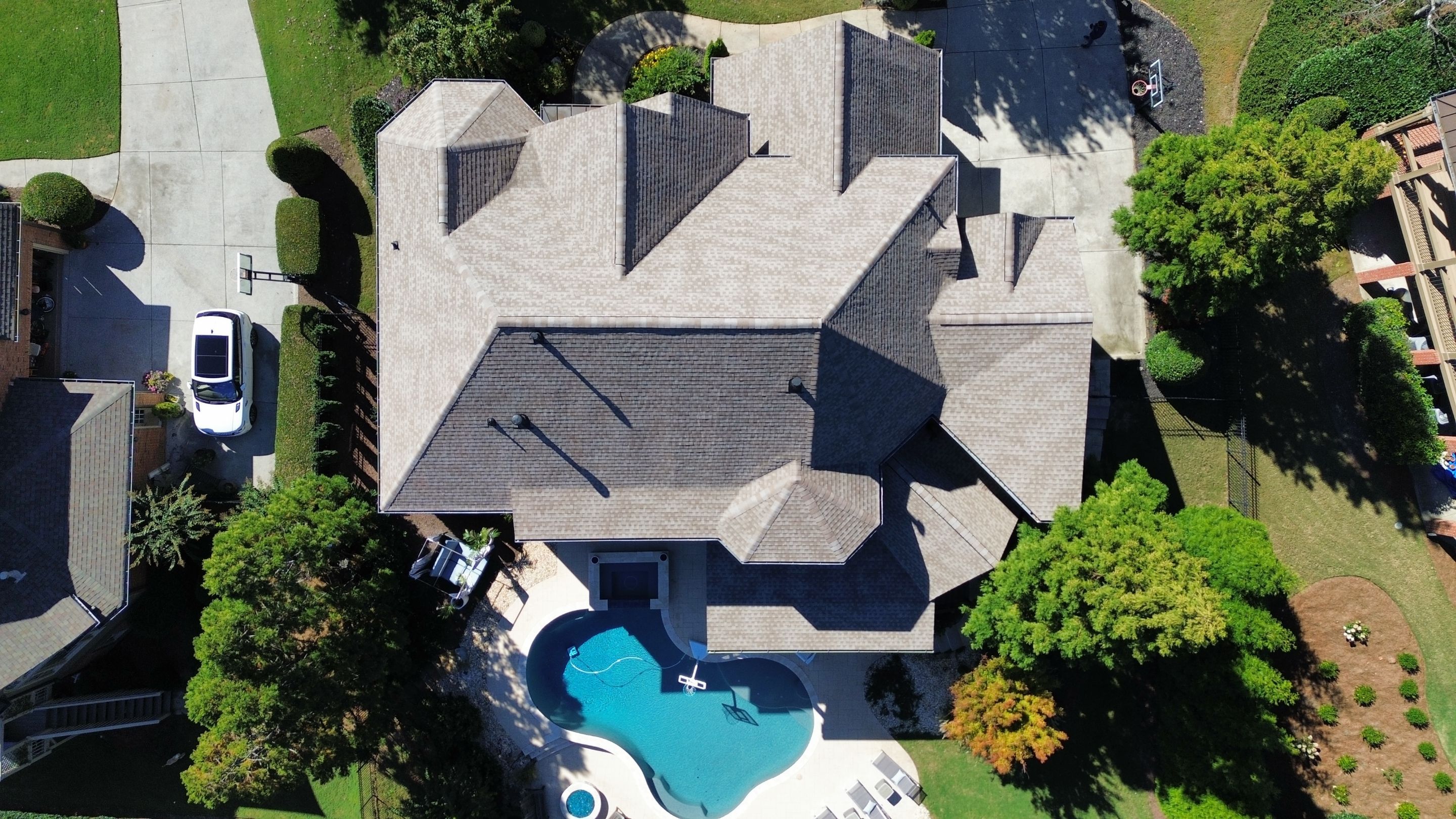 Cumming, GA Roof Replacement GAF Timberline HDZ Driftwood by Reset Roofing