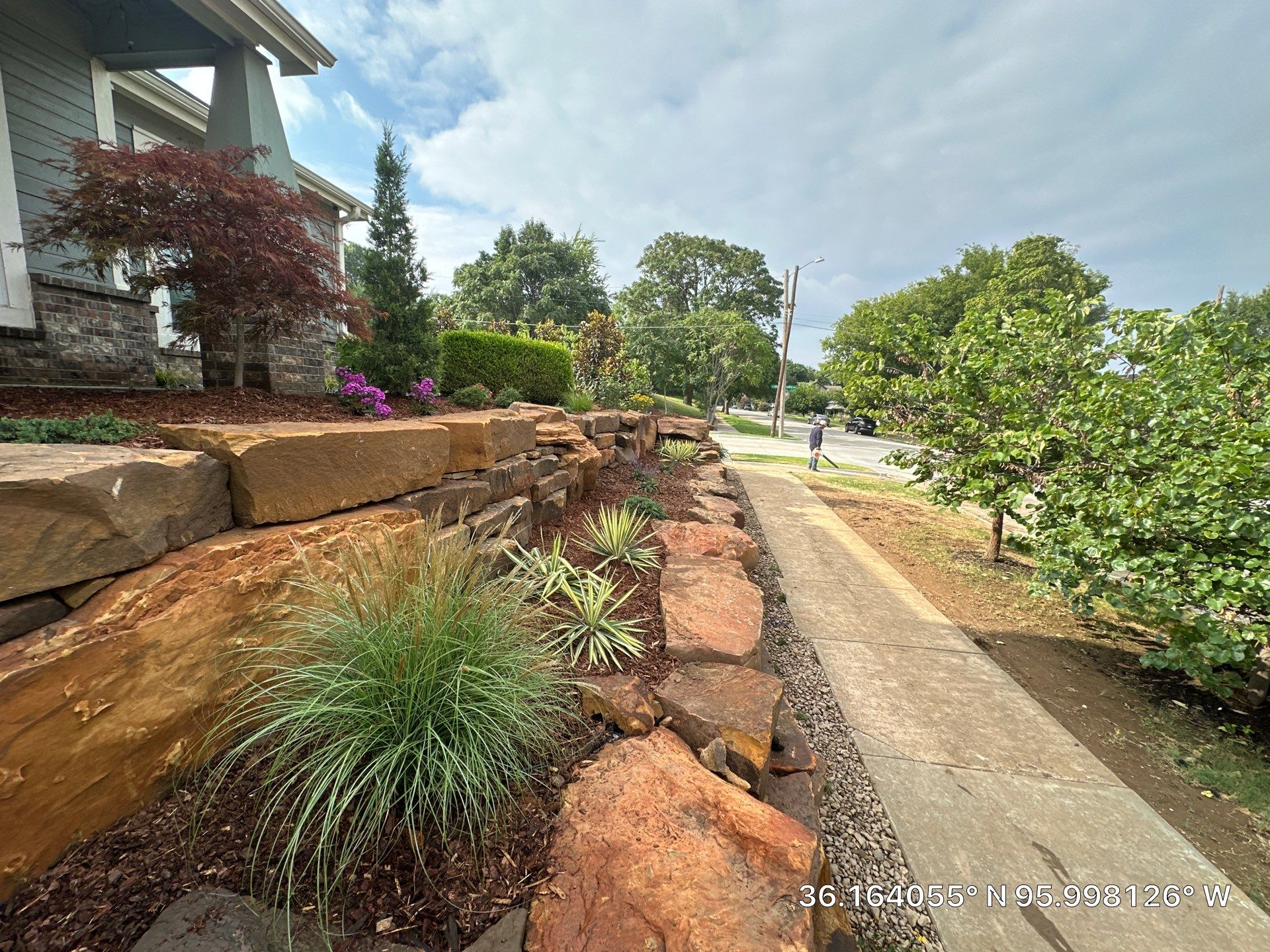 Project in Tulsa by Greenscapes Outdoor