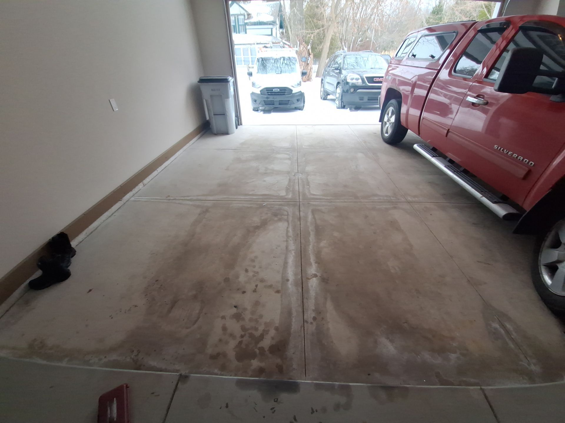 Garage Epoxy Flake Floor - Montague MI by Gordon Painting