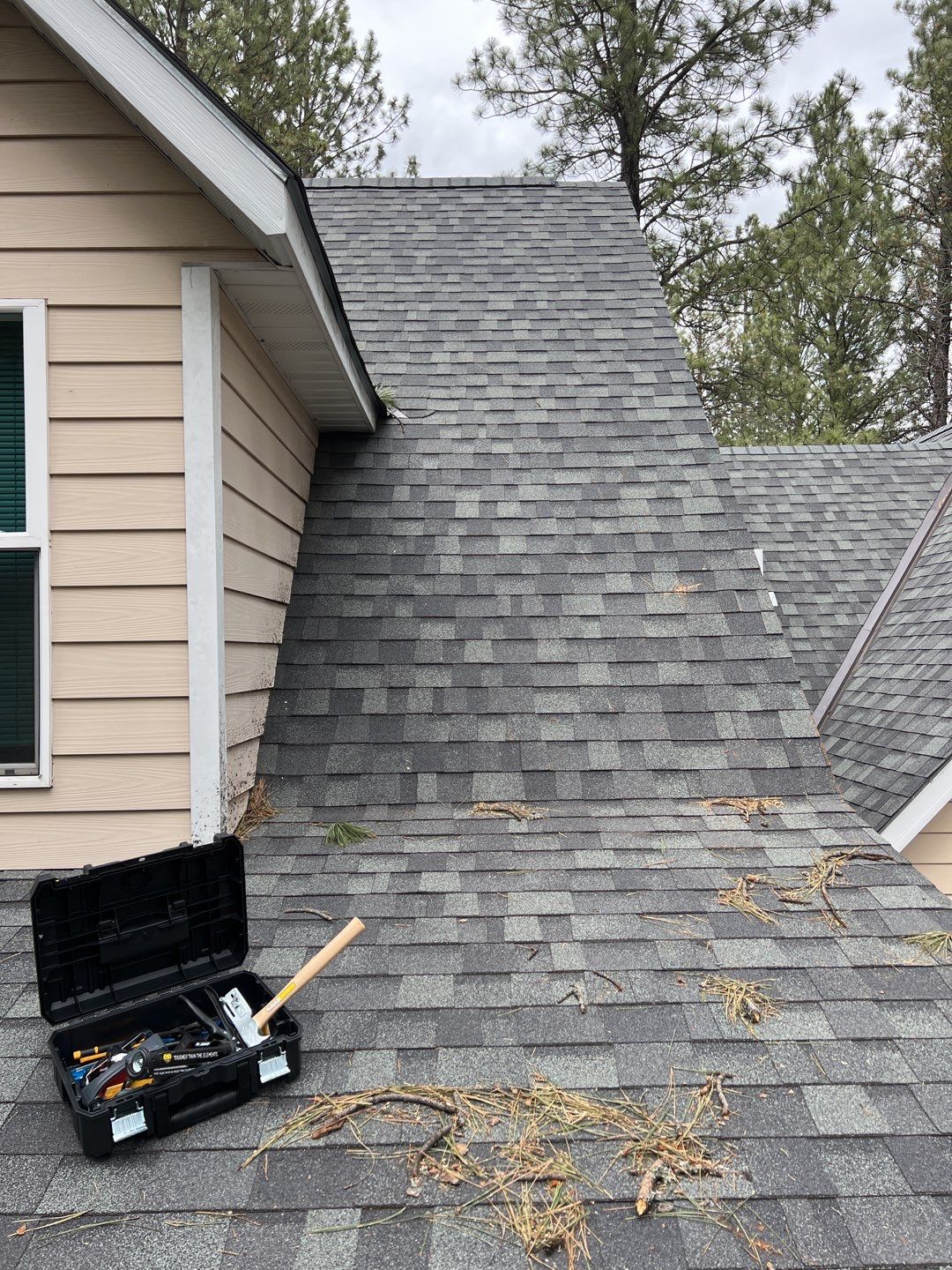 Green Snap Lock Standing Seam  by Montana Roofing Solutions