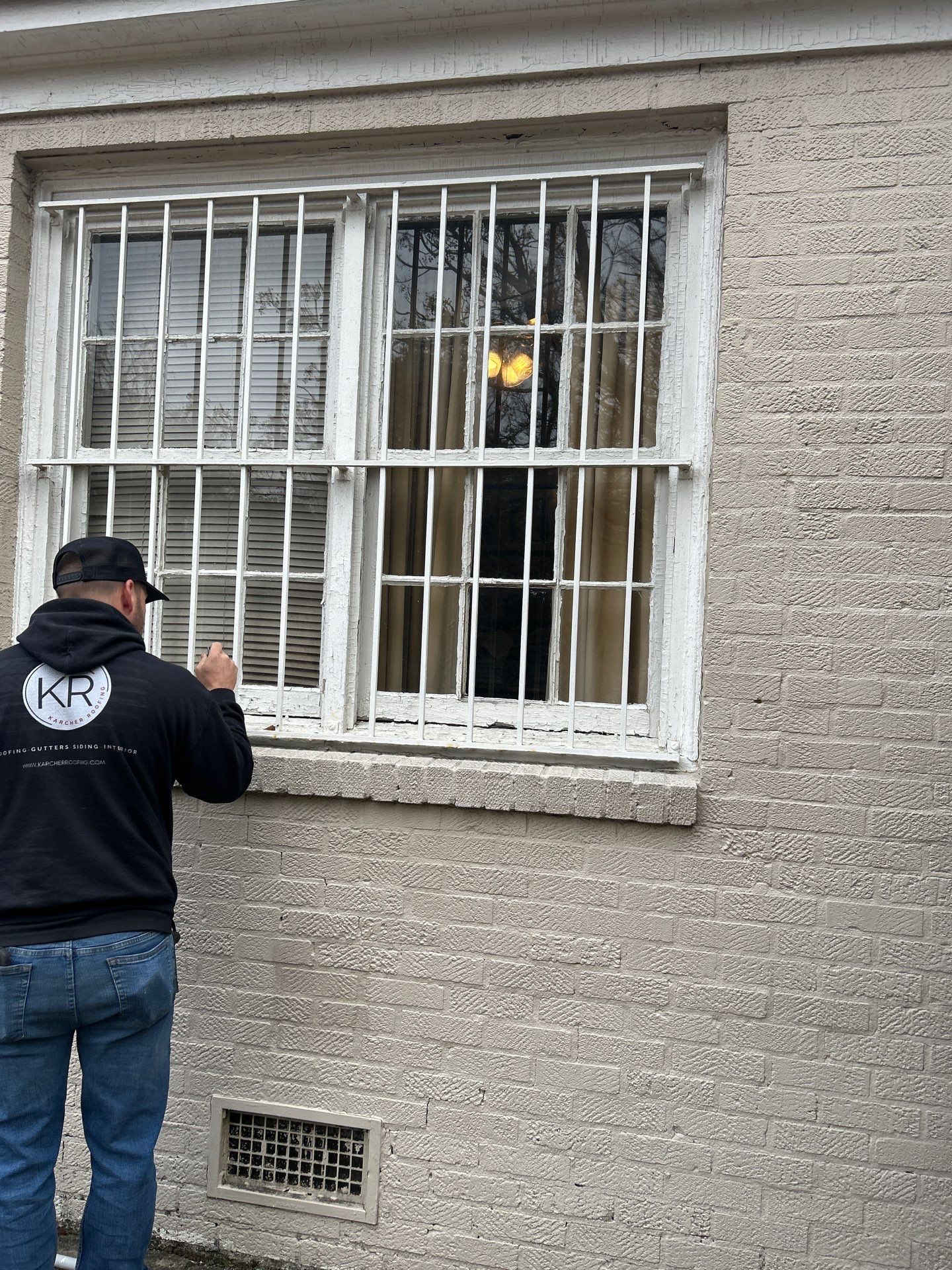 Exterior Damage using Inspection by Karcher Roofing & Construction
