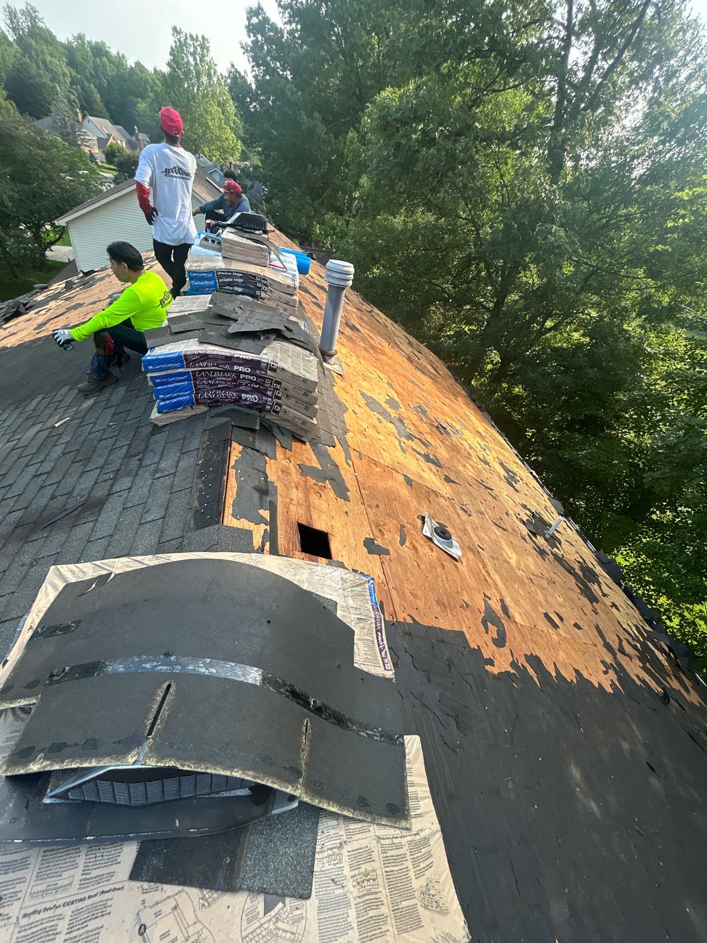 Burke: Residential Roof Replacement with CertainTeed Landmark PRO in Max Def Cobblestone Gray by RM Banning, Inc.
