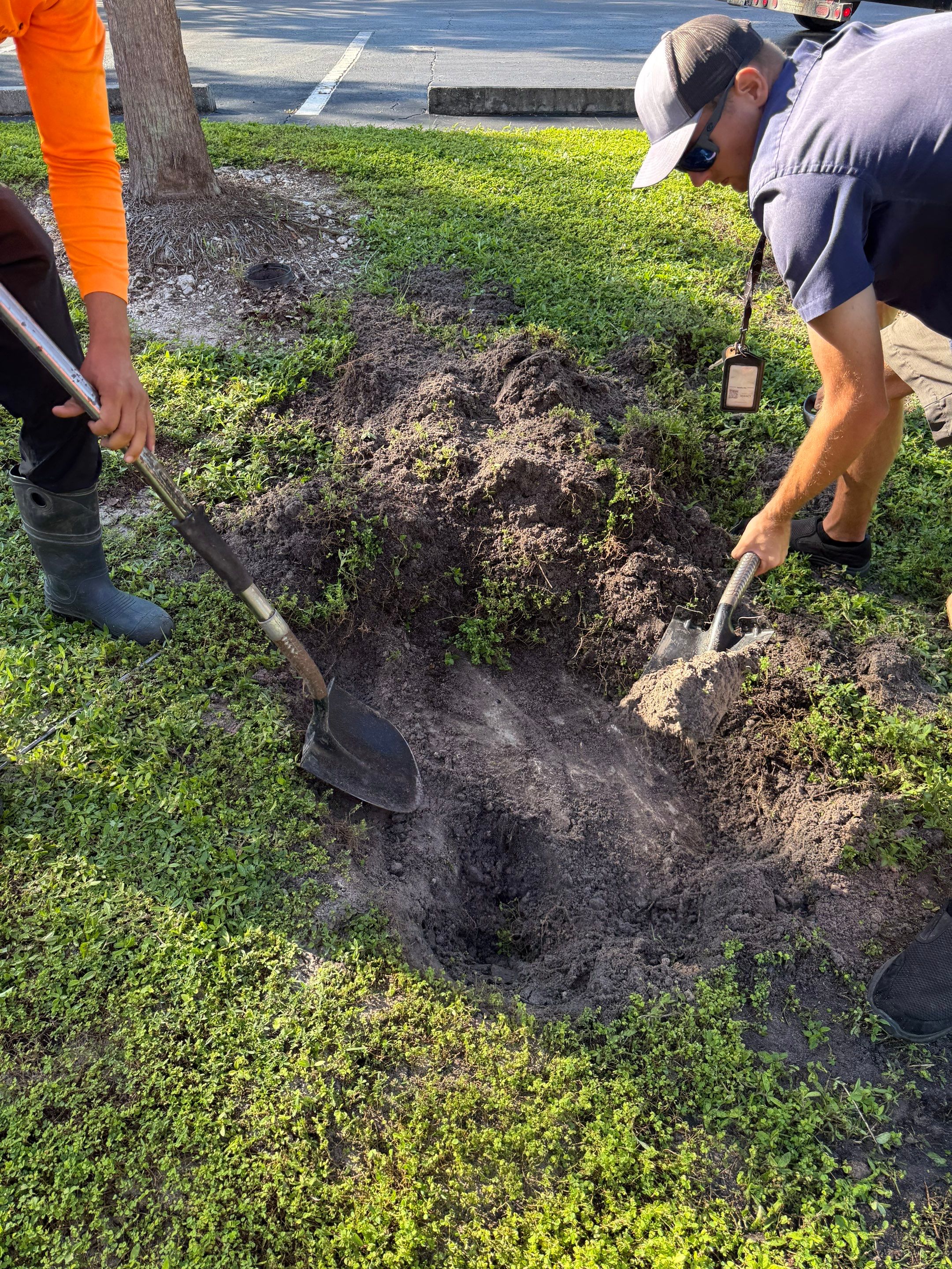 Naples Apartment Complex Culvert Cleaning by APS Power & Water