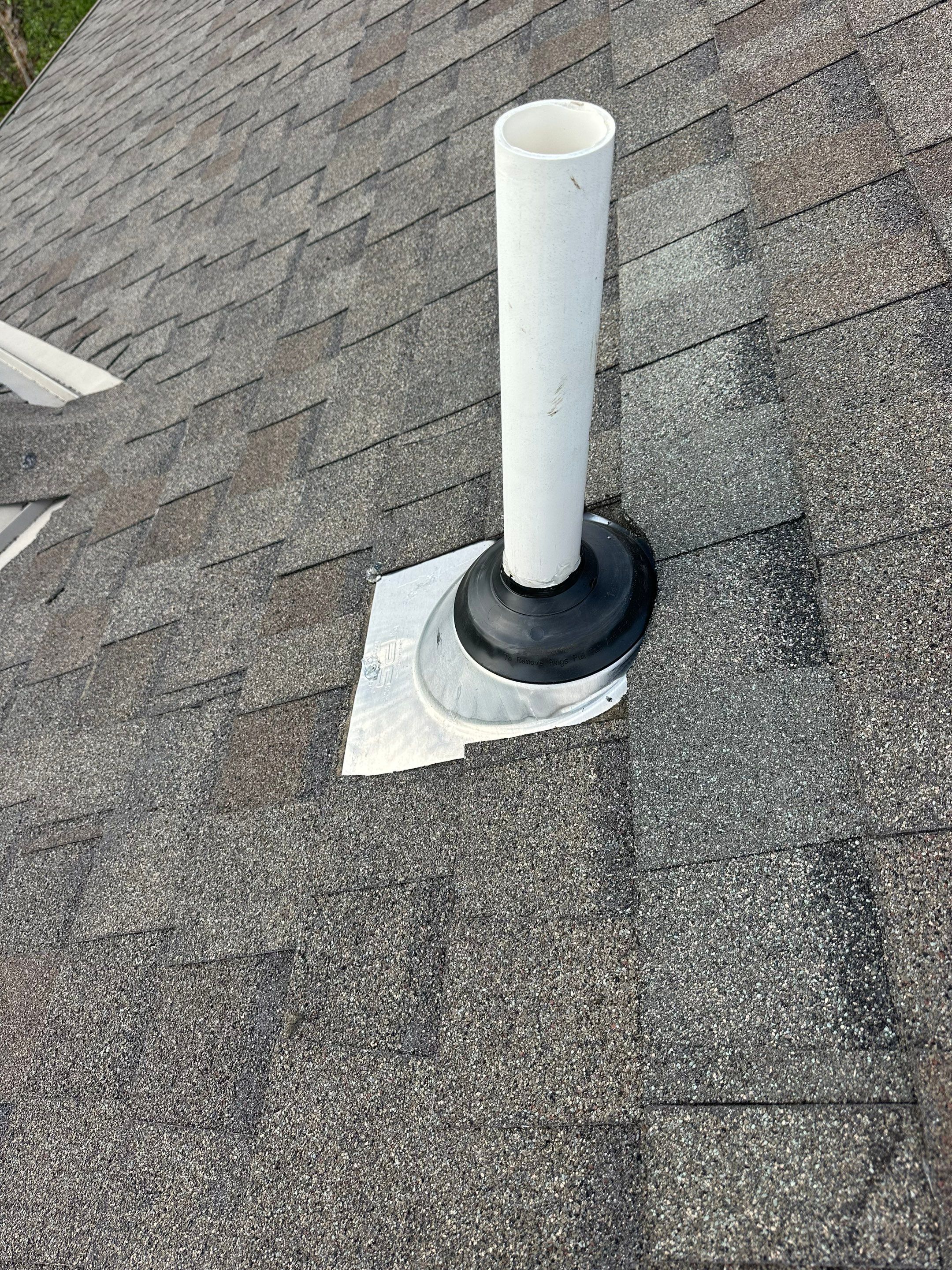 Asphalt Shingle Roof Replacement and Pipe Boot Installation in Kearney by Liberty Roofing