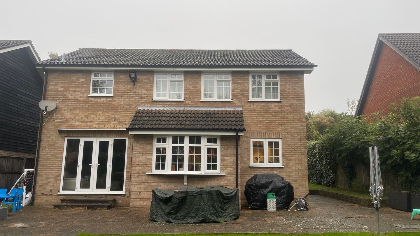 Roof Clean and Biocide Treatment using Honda 15lpm Low Pressure Washing Machine by Ges Exterior Cleaning ltd