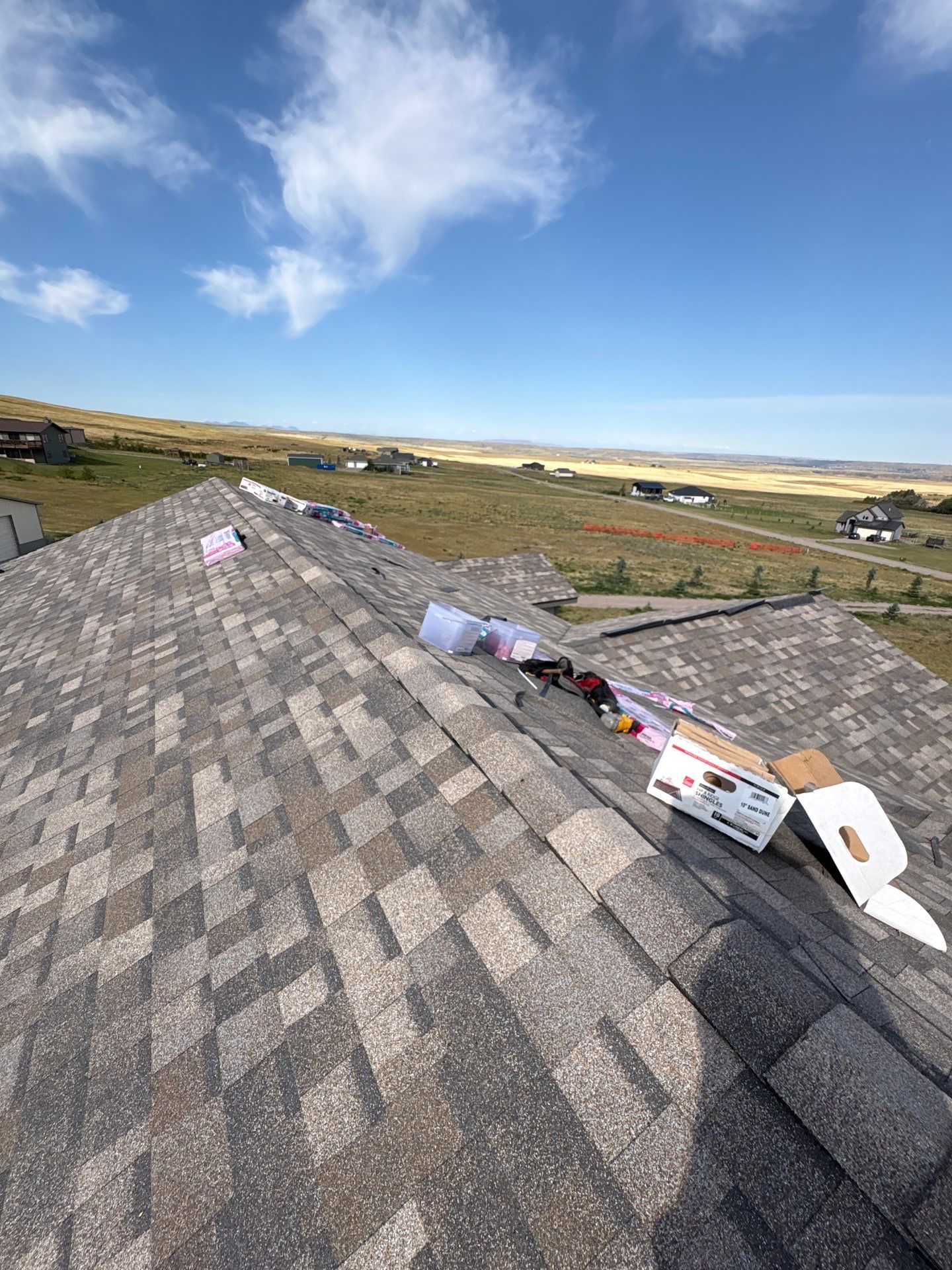 Owens Corning Architectural Shingle Roof Replacement in Great Falls by KQC Roofing