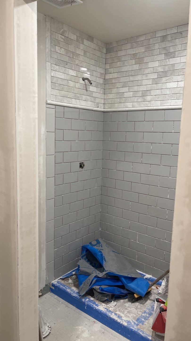 Full Bathroom Remodel by First United Roofing & Construction