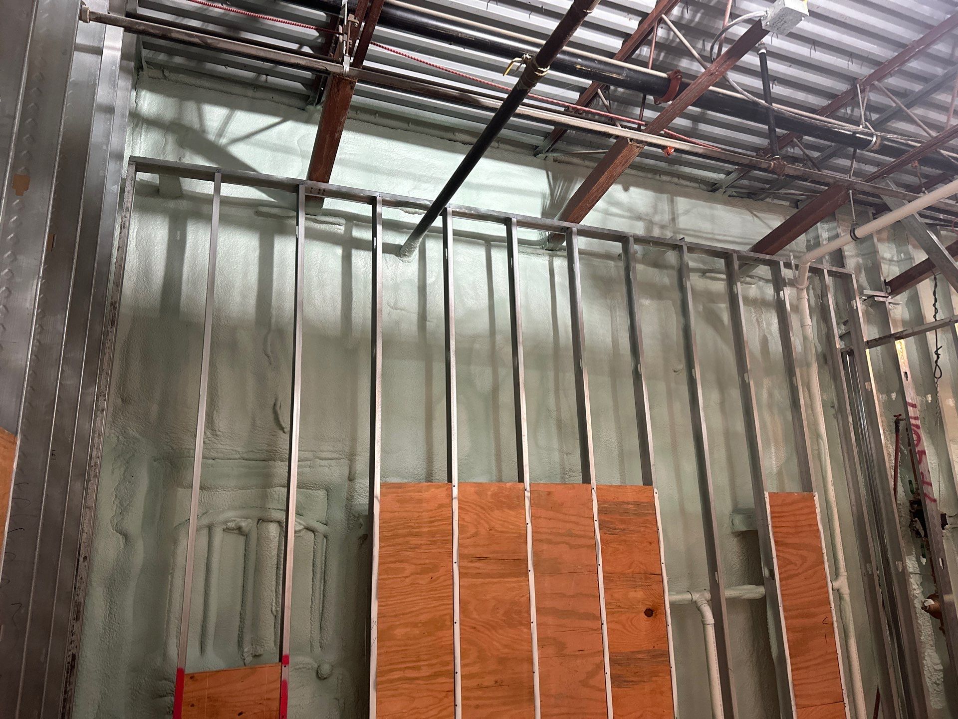 Commercial Building using Closed Cell Spray Foam by NYS Foam & Energy
