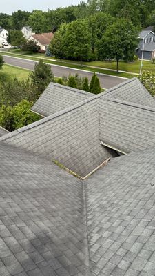 Turtle Shell gutter protection installation in Warrenville, IL 60555, photograph 9